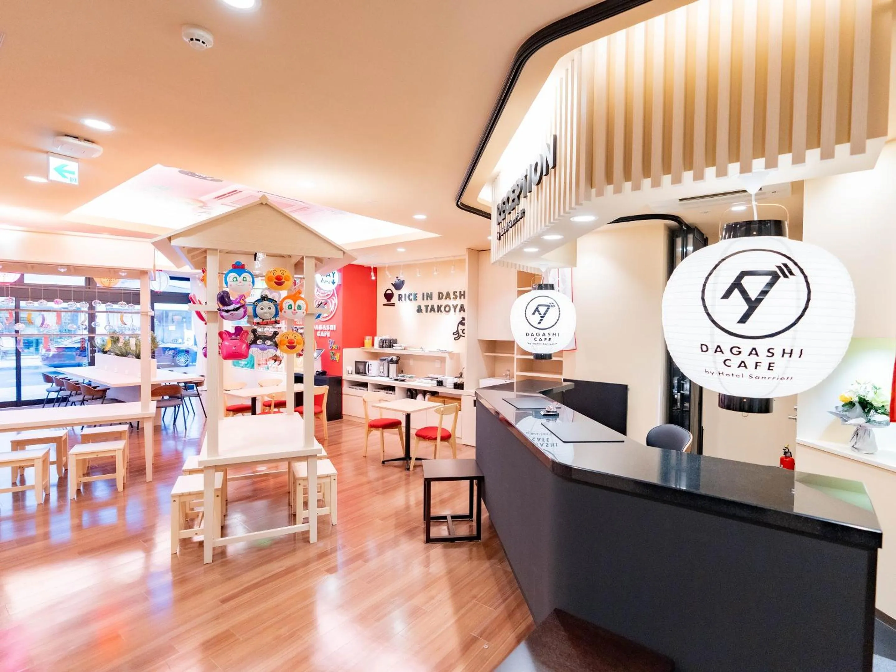 Lobby or reception in Hotel Sanrriott Shinsaibashi