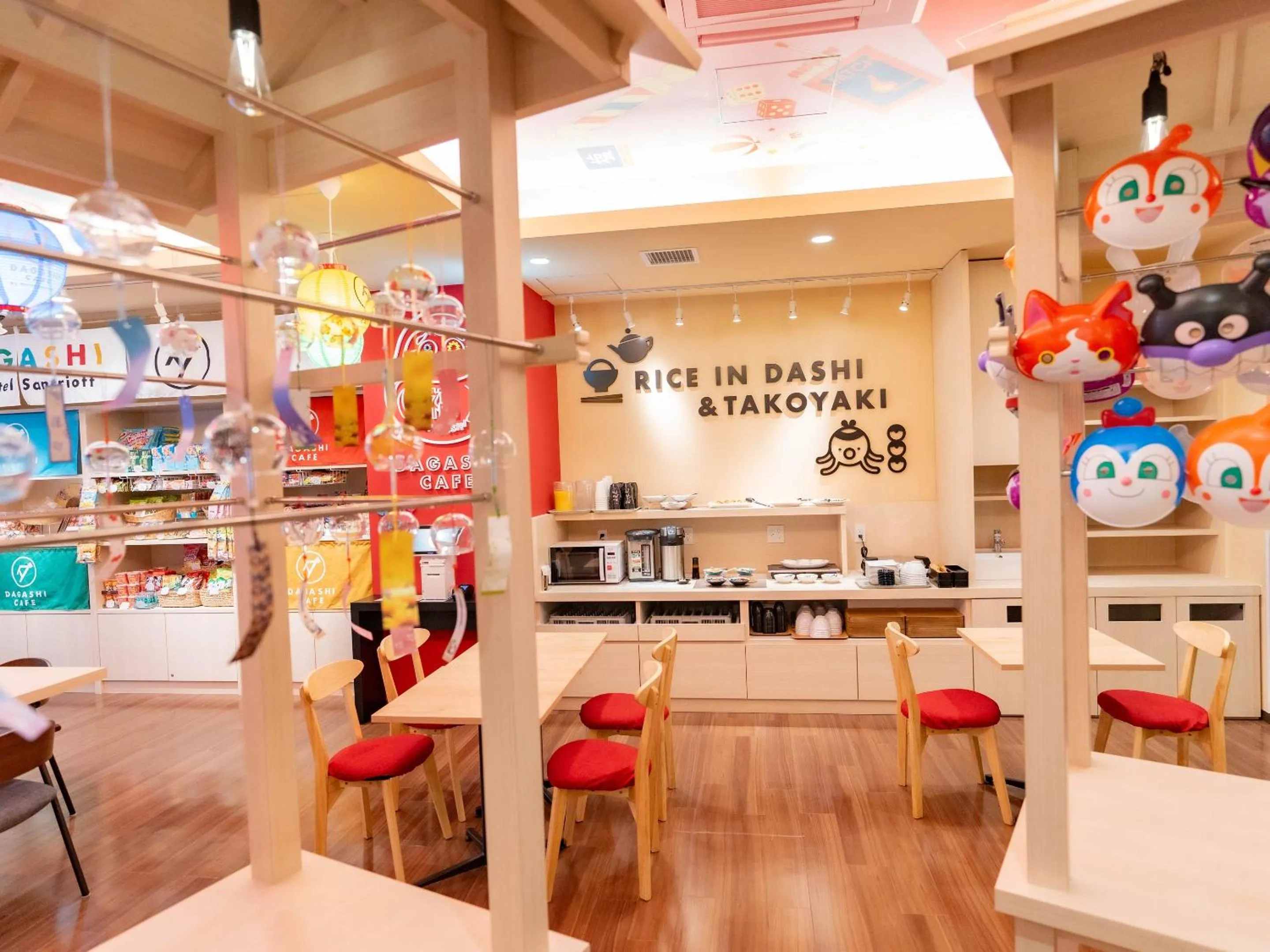 Restaurant/places to eat in Hotel Sanrriott Shinsaibashi