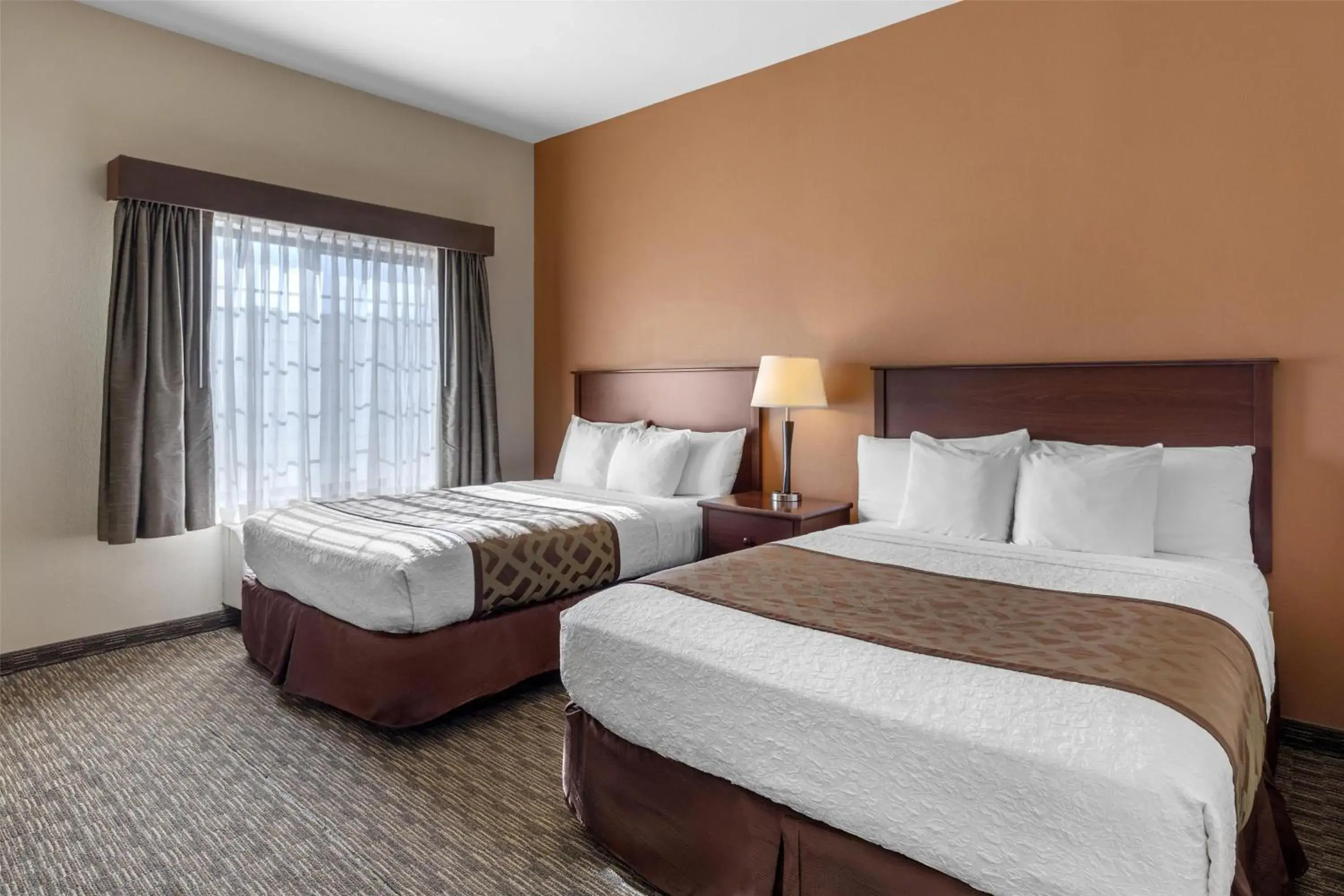 Queen Room with Two Queen Beds with Roll-In Shower - Disability Access in Best Western North Edge Inn Queen Room with Two Queen Beds with Roll-In Shower - Disability Access in Best Western North Edge Inn