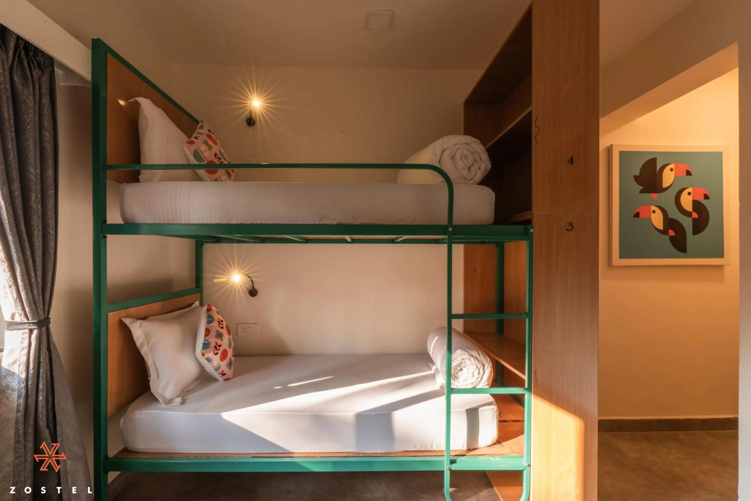 Photo of the whole room, Bed in Zostel Goa, Anjuna