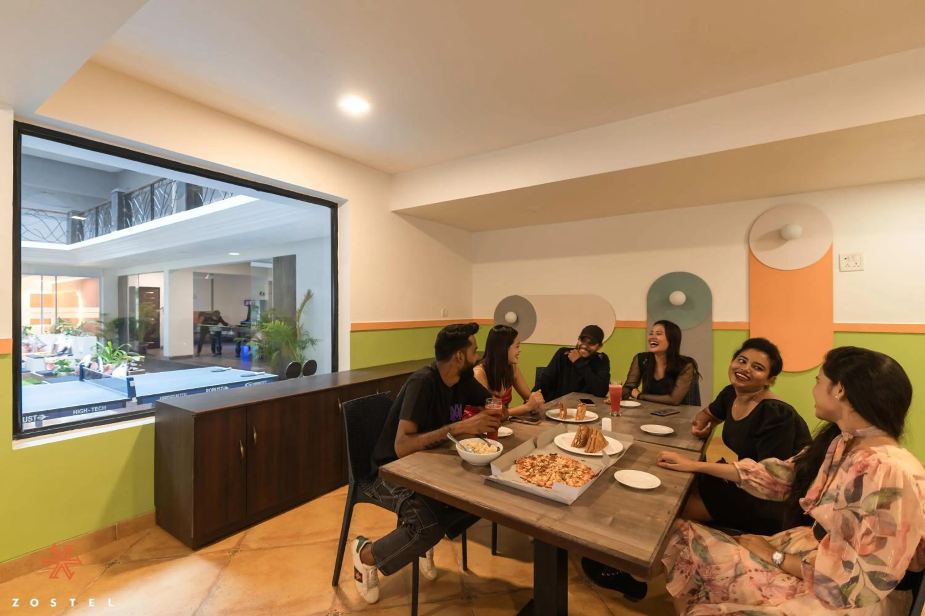 Restaurant/places to eat in Zostel Goa, Anjuna