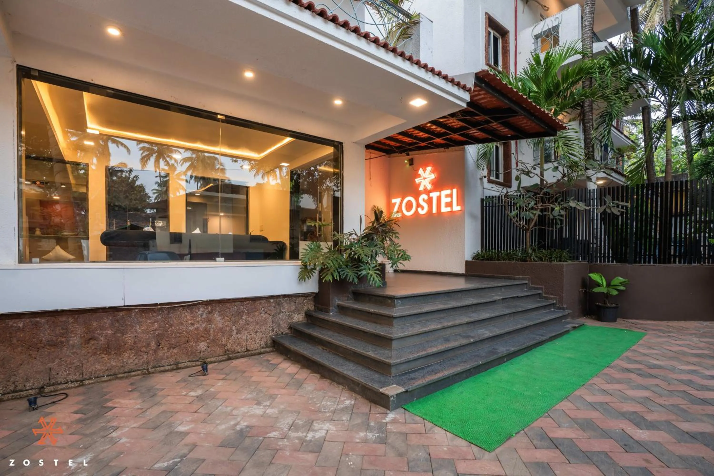 Facade/entrance in Zostel Goa, Anjuna