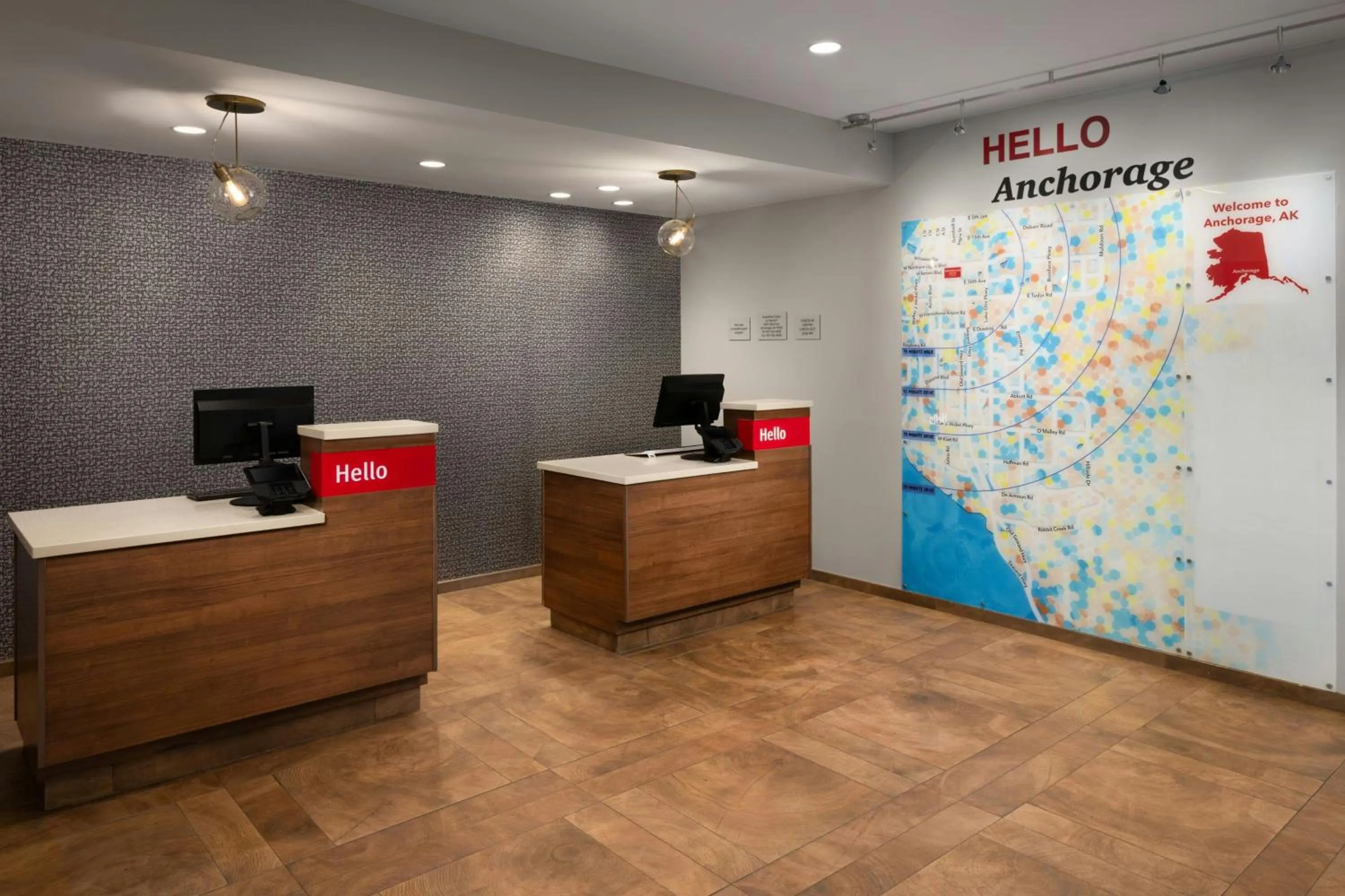 Lobby or reception in TownePlace Suites by Marriott Anchorage Midtown