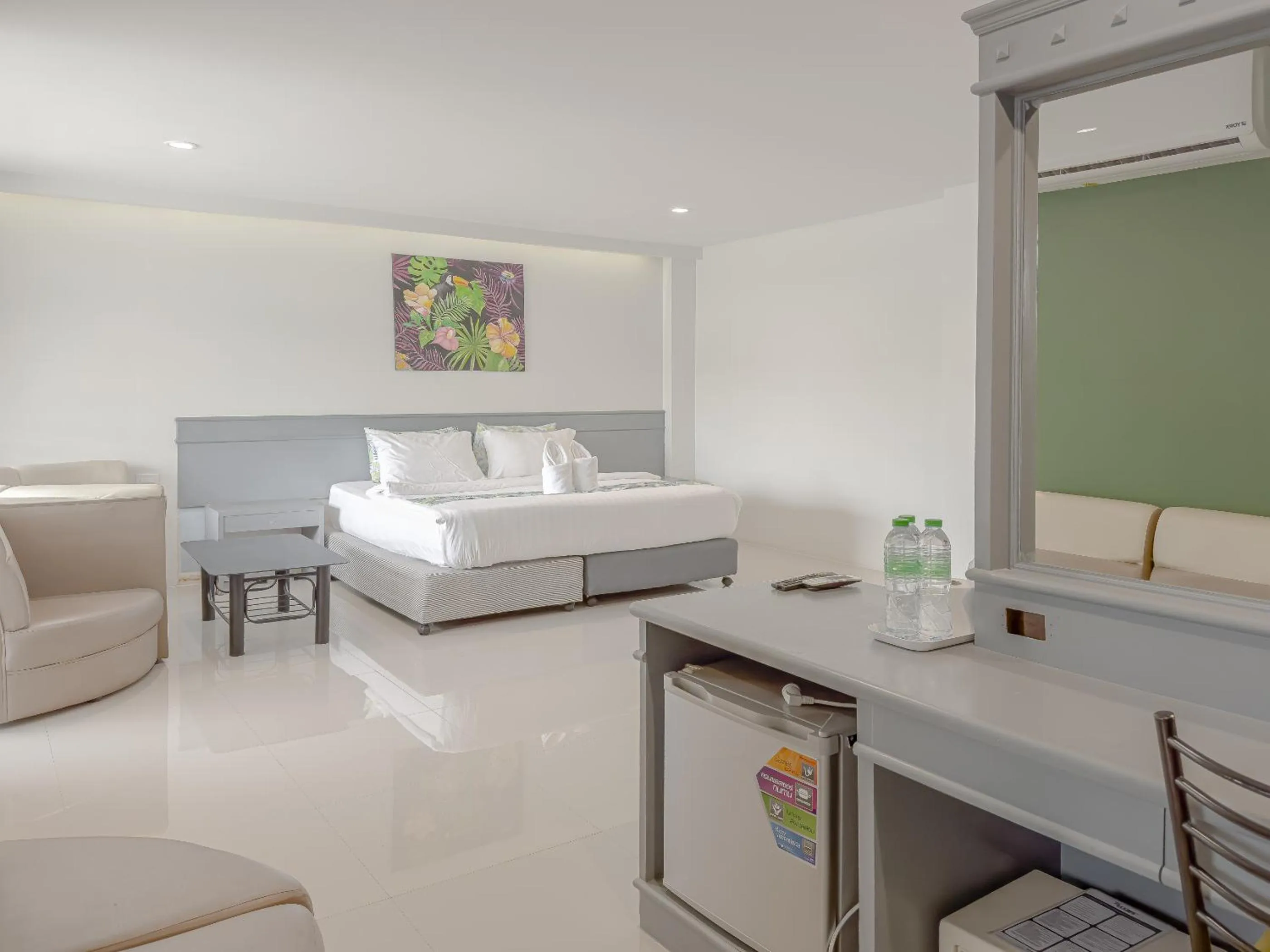 Bed in Xanadu Hotel Utapao