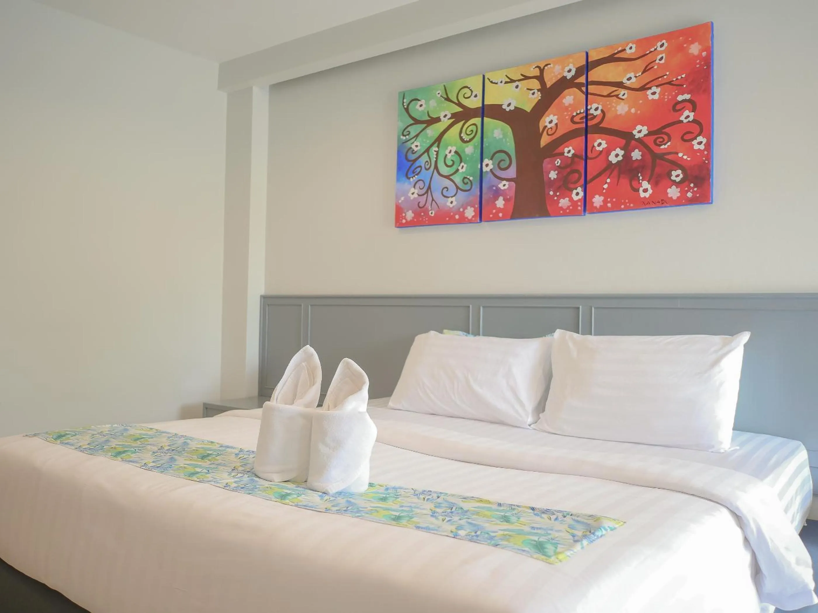 Bed in Xanadu Hotel Utapao