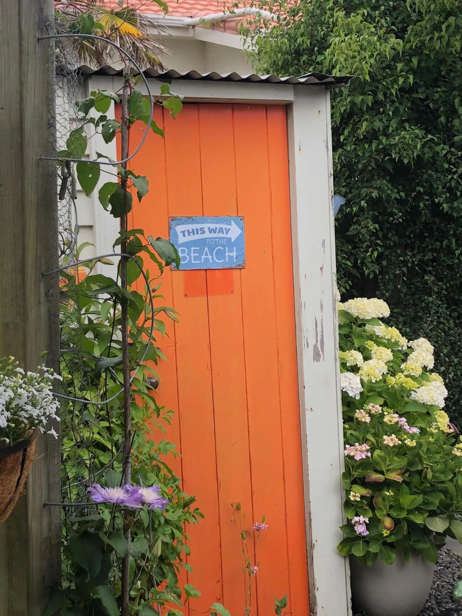 Garden view in Top Floor Bed and Breakfast