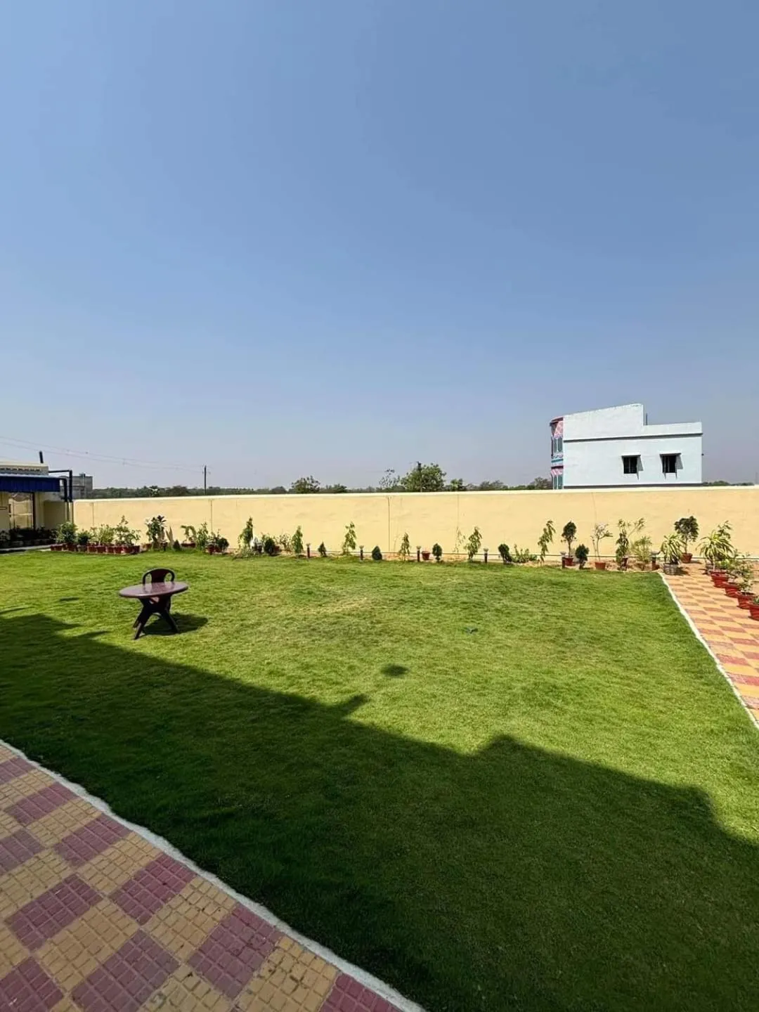 Garden view in Swet Palash Resort
