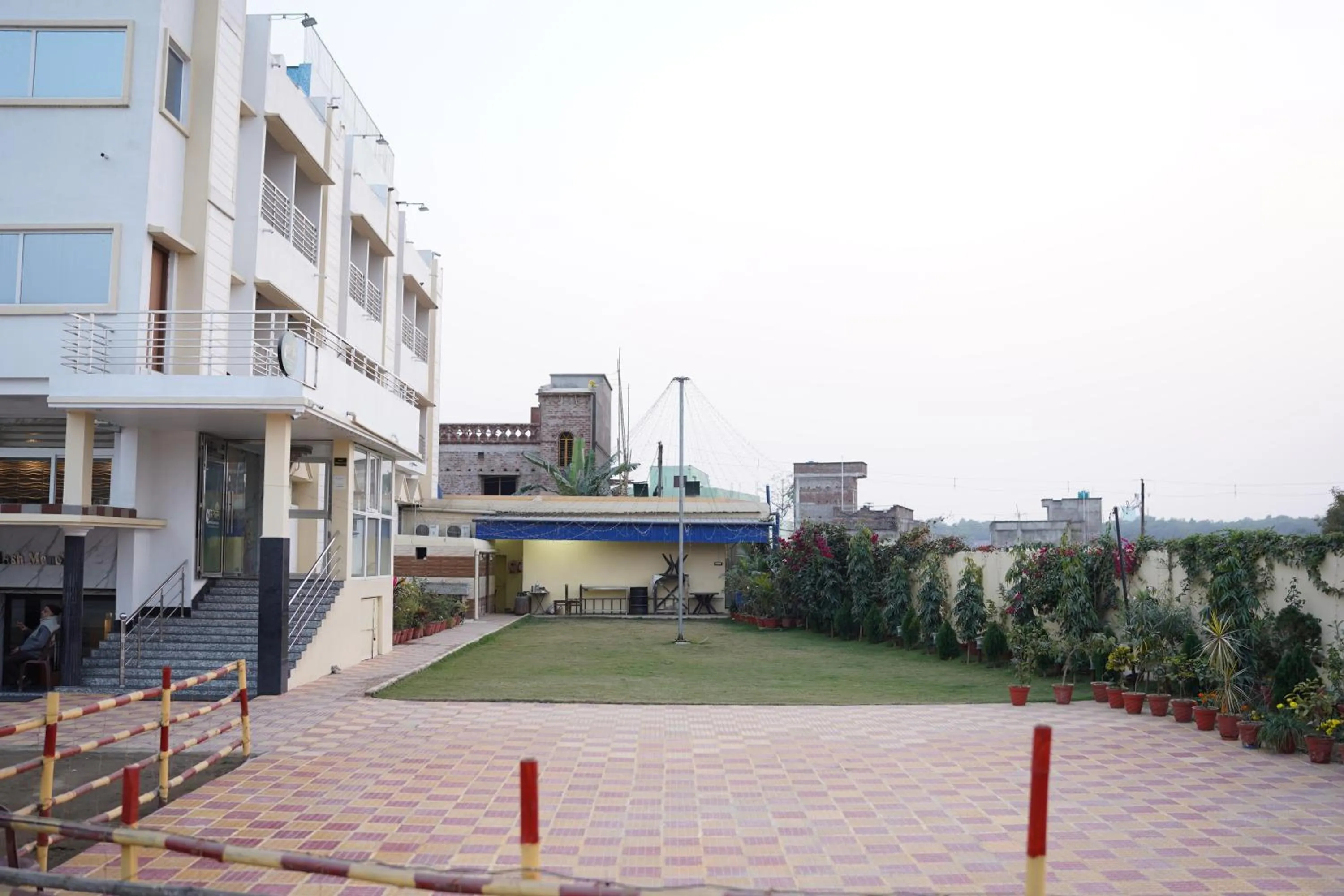 Garden view in Swet Palash Resort