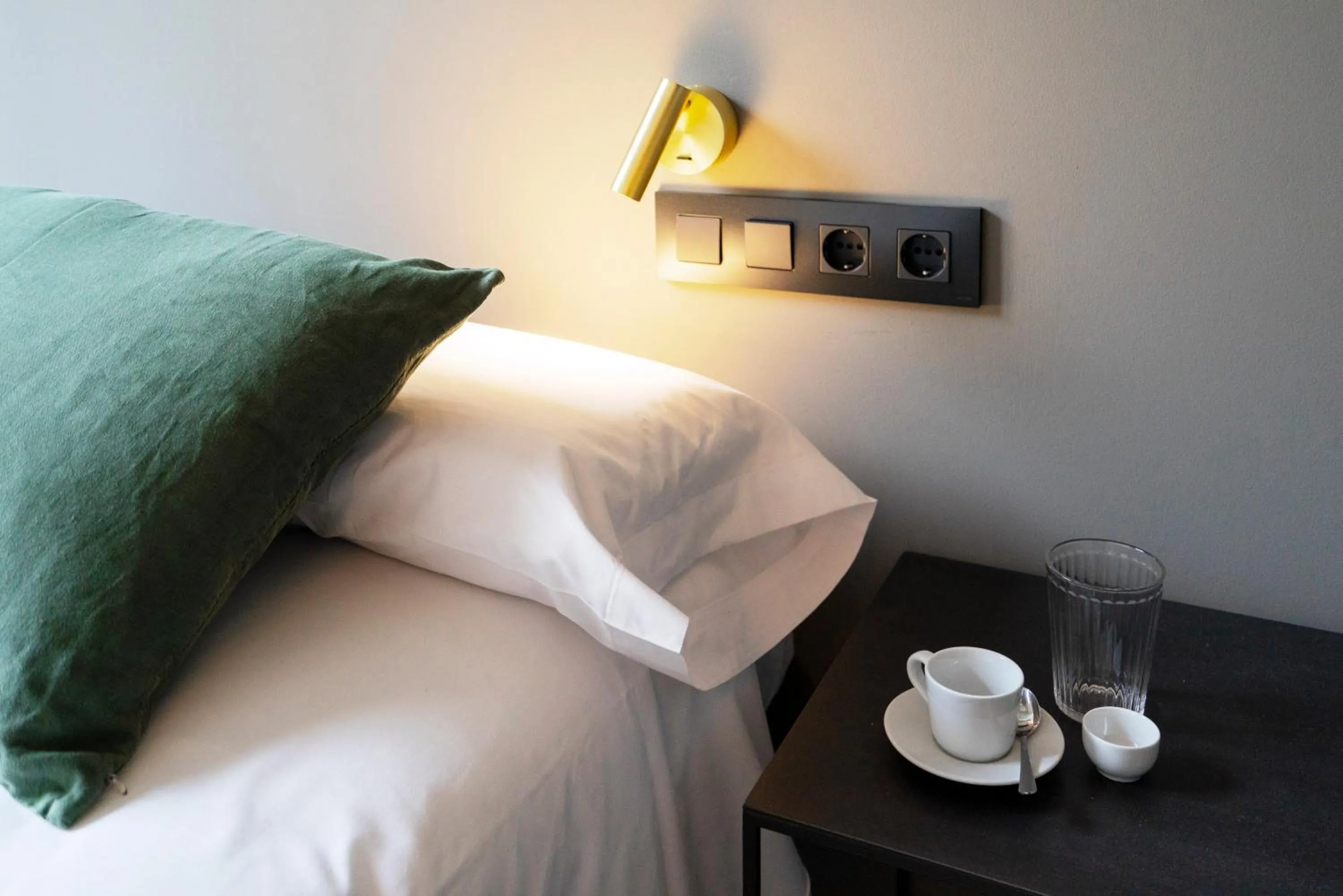 Bed in Hostal Porxos Garden