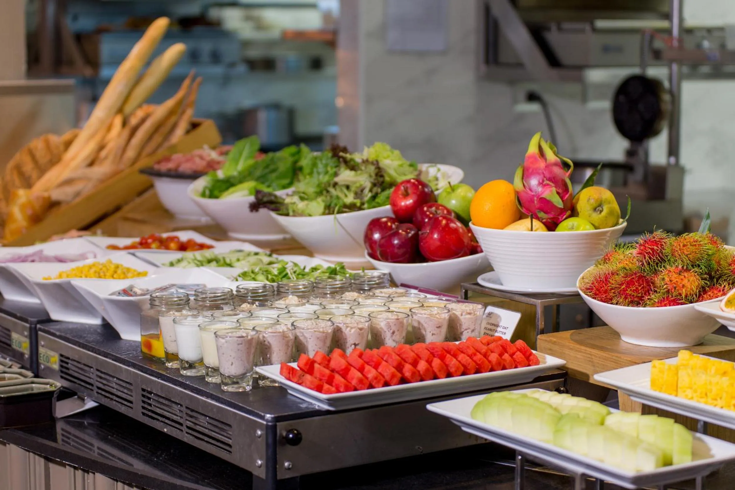 Buffet breakfast in U Sathorn Bangkok