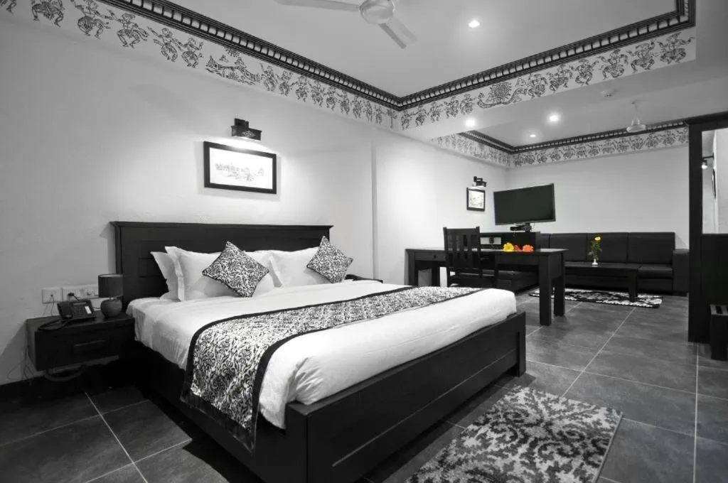 Bed in Liwa - The Transit Hotel, Bengaluru