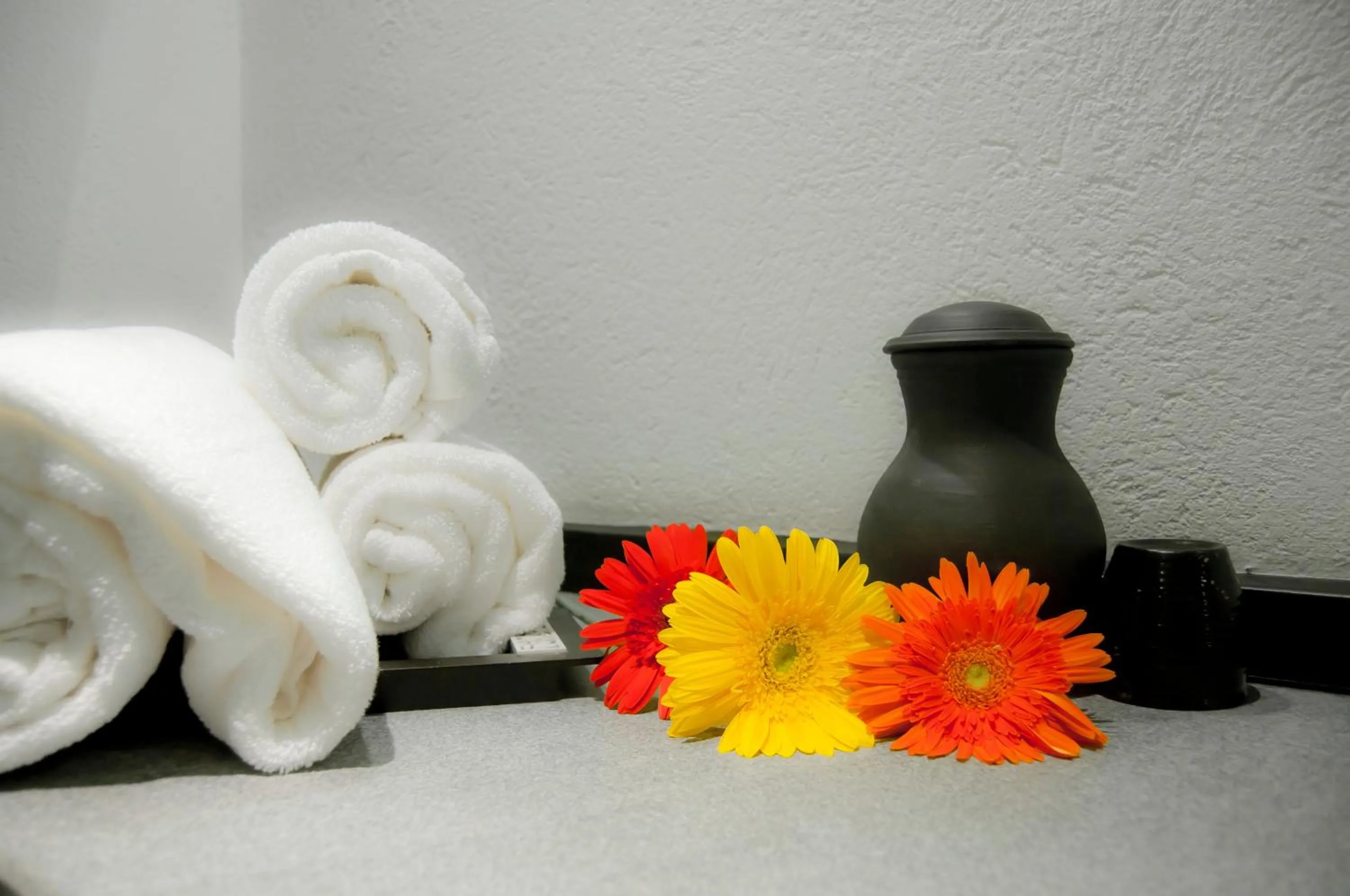 Bathroom in Liwa - The Transit Hotel, Bengaluru
