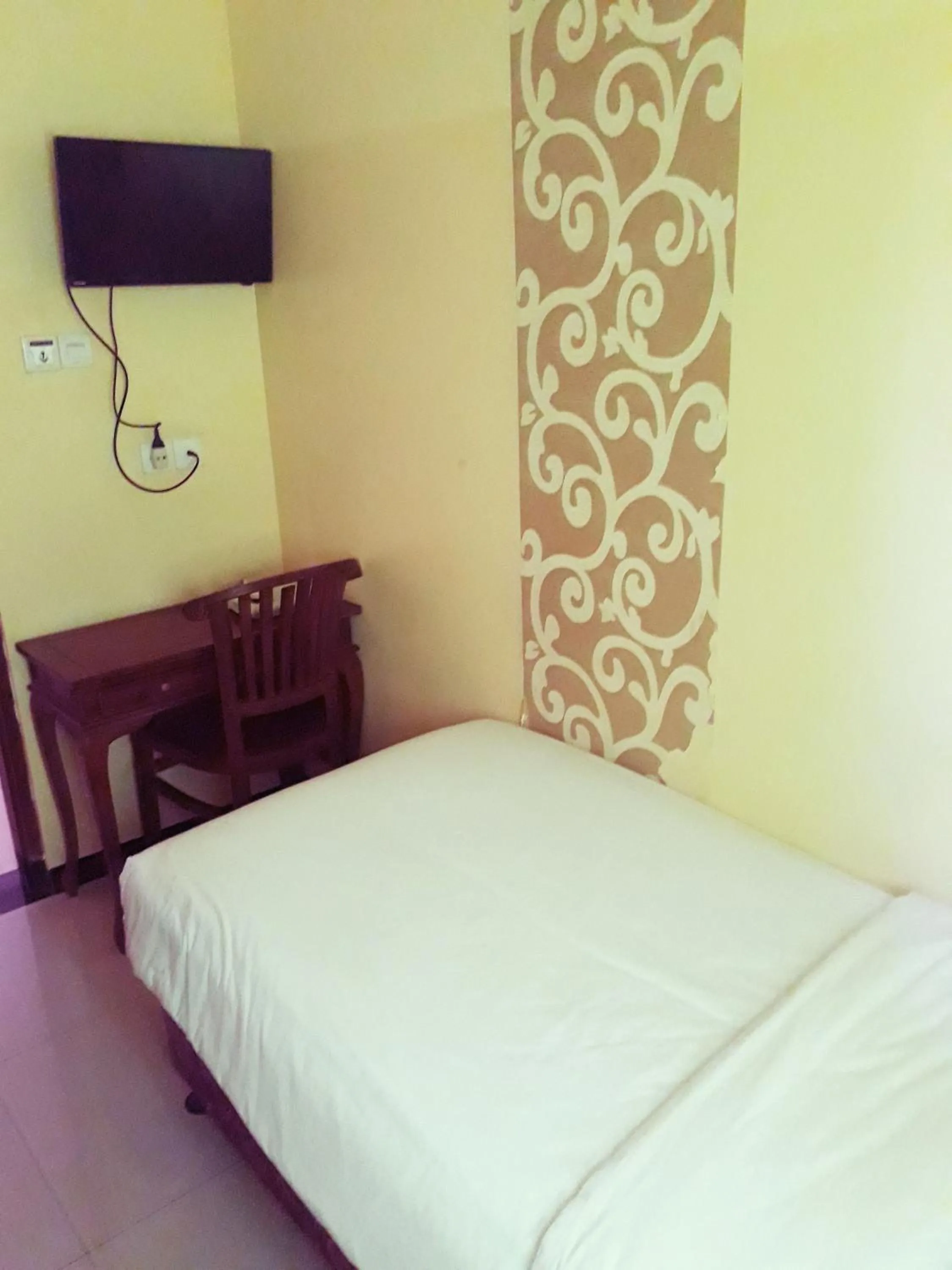 Bed in Hotel Pelangi Indah