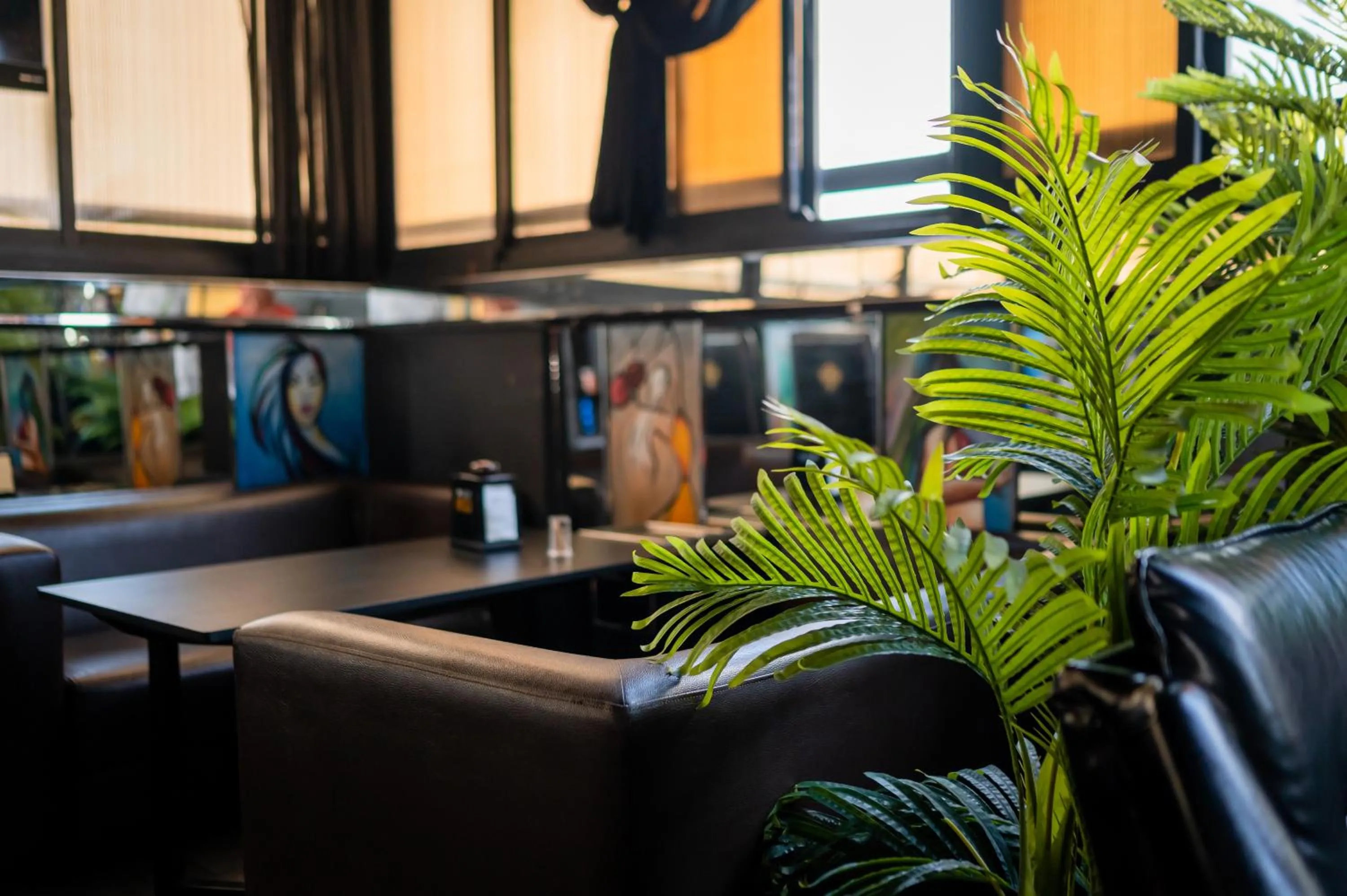 Living room in ZAN Lodge