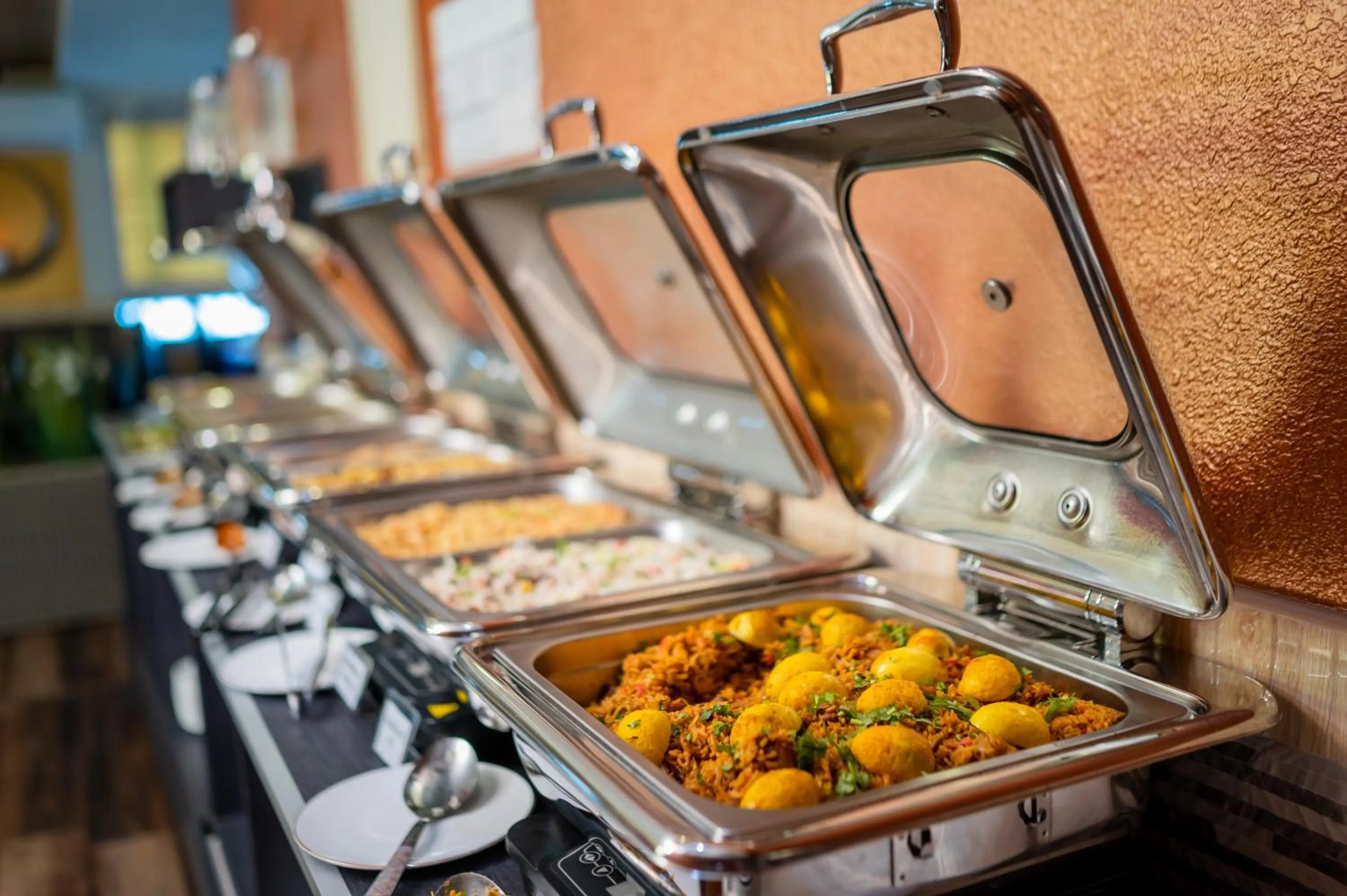 Buffet breakfast in ZAN Lodge