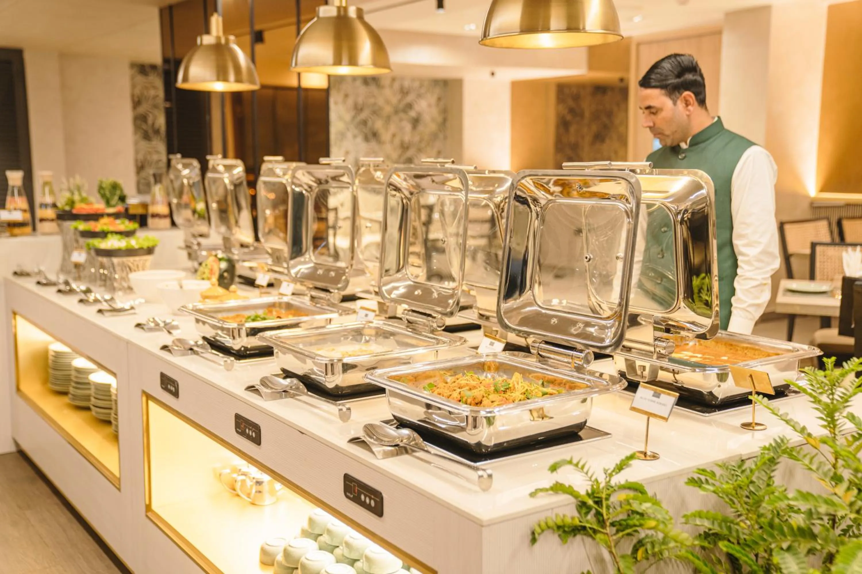 Food in Triptam Vrindavan