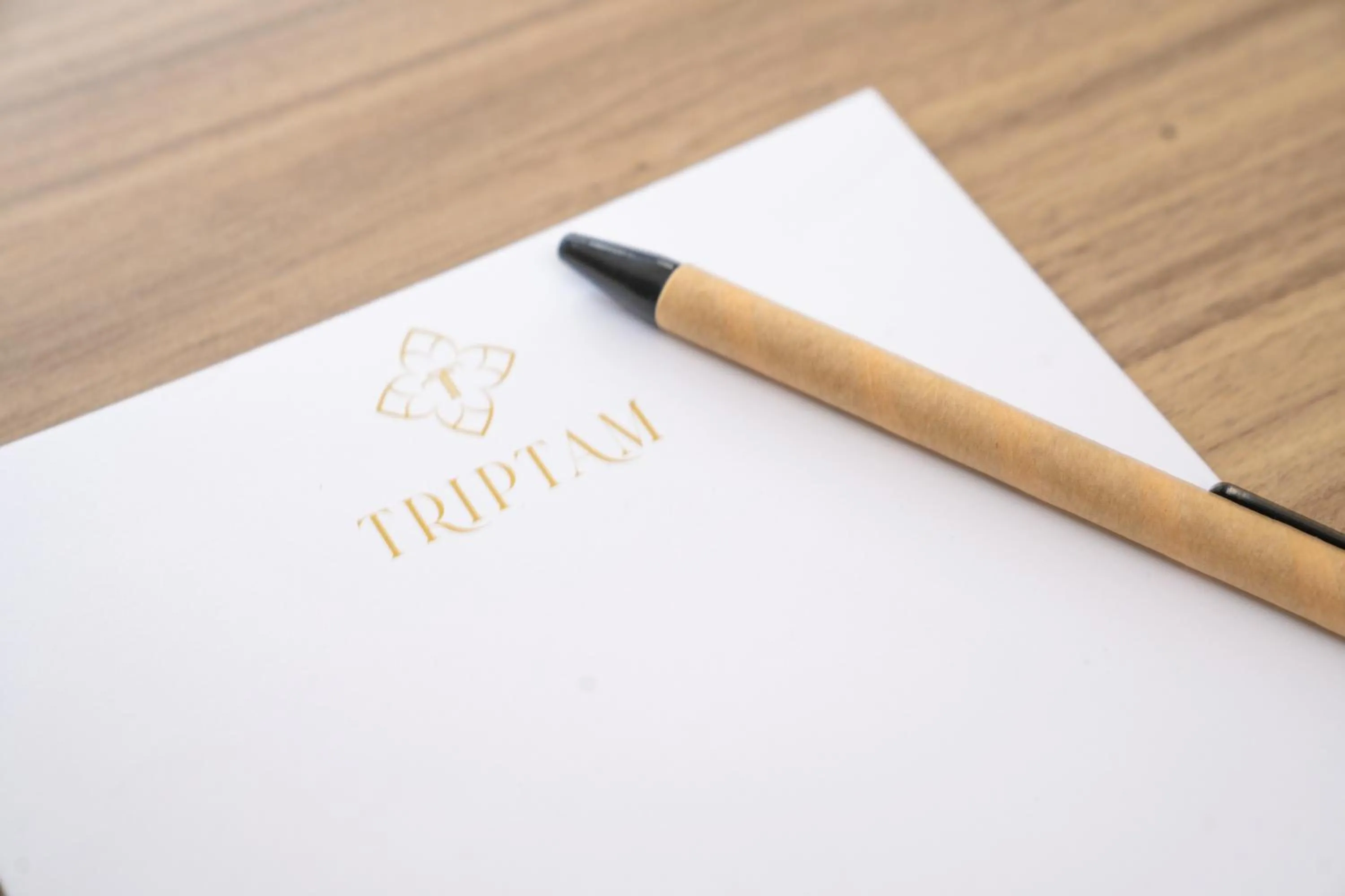 Text overlay in Triptam Vrindavan