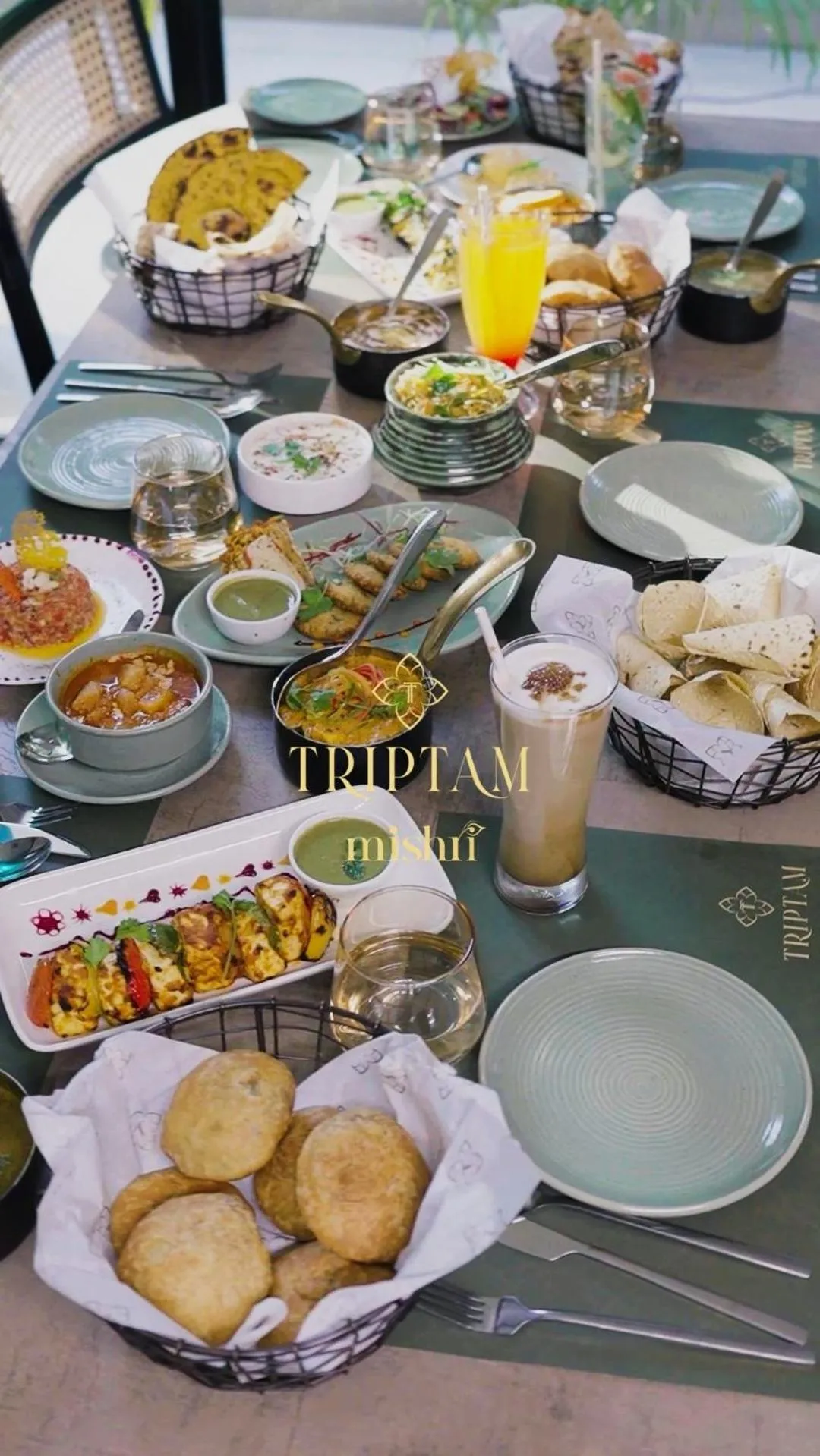 Breakfast in Triptam Vrindavan