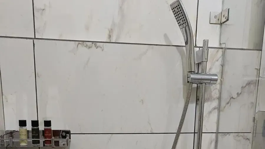 Shower in Triptam Vrindavan