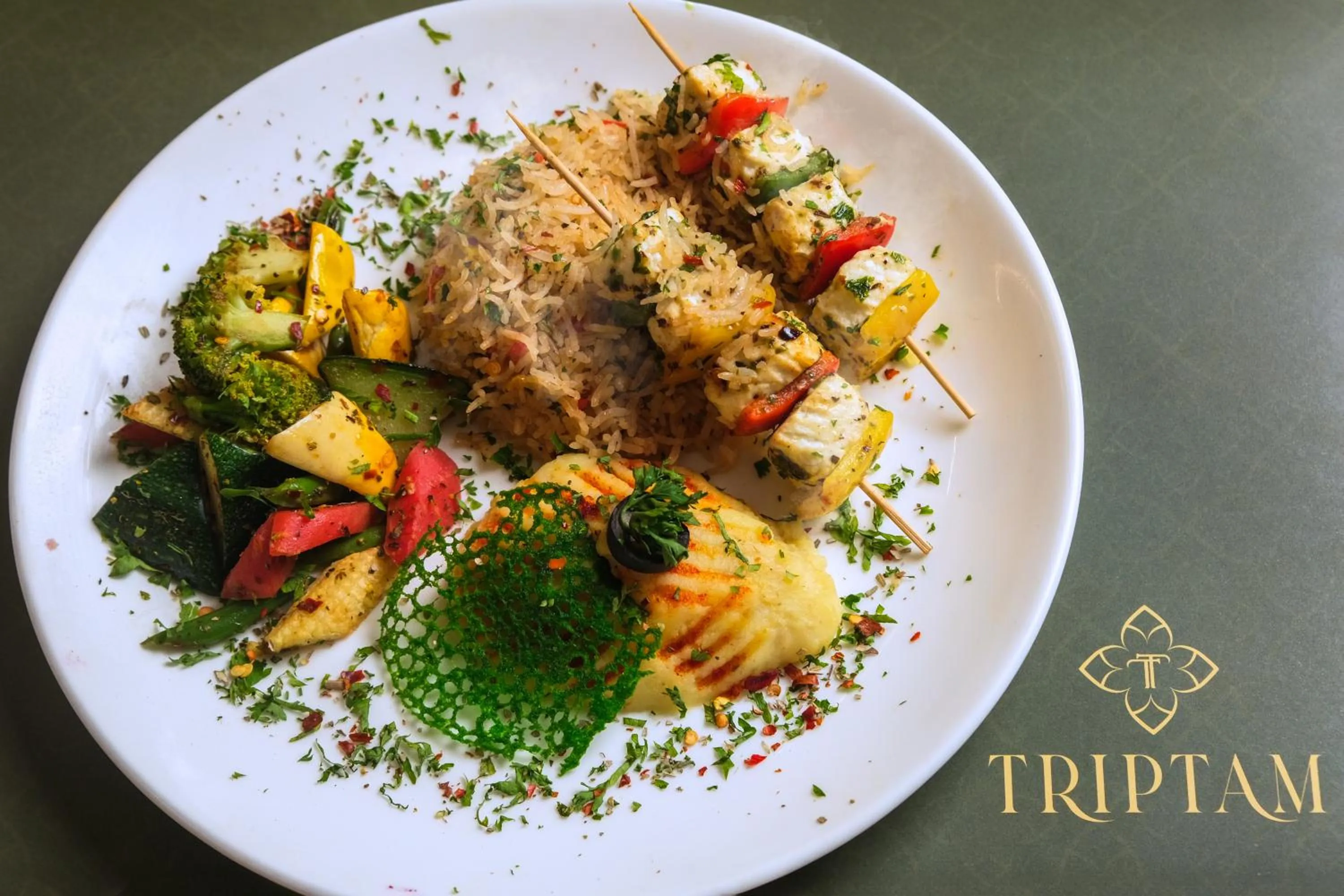 Food and drinks in Triptam Vrindavan