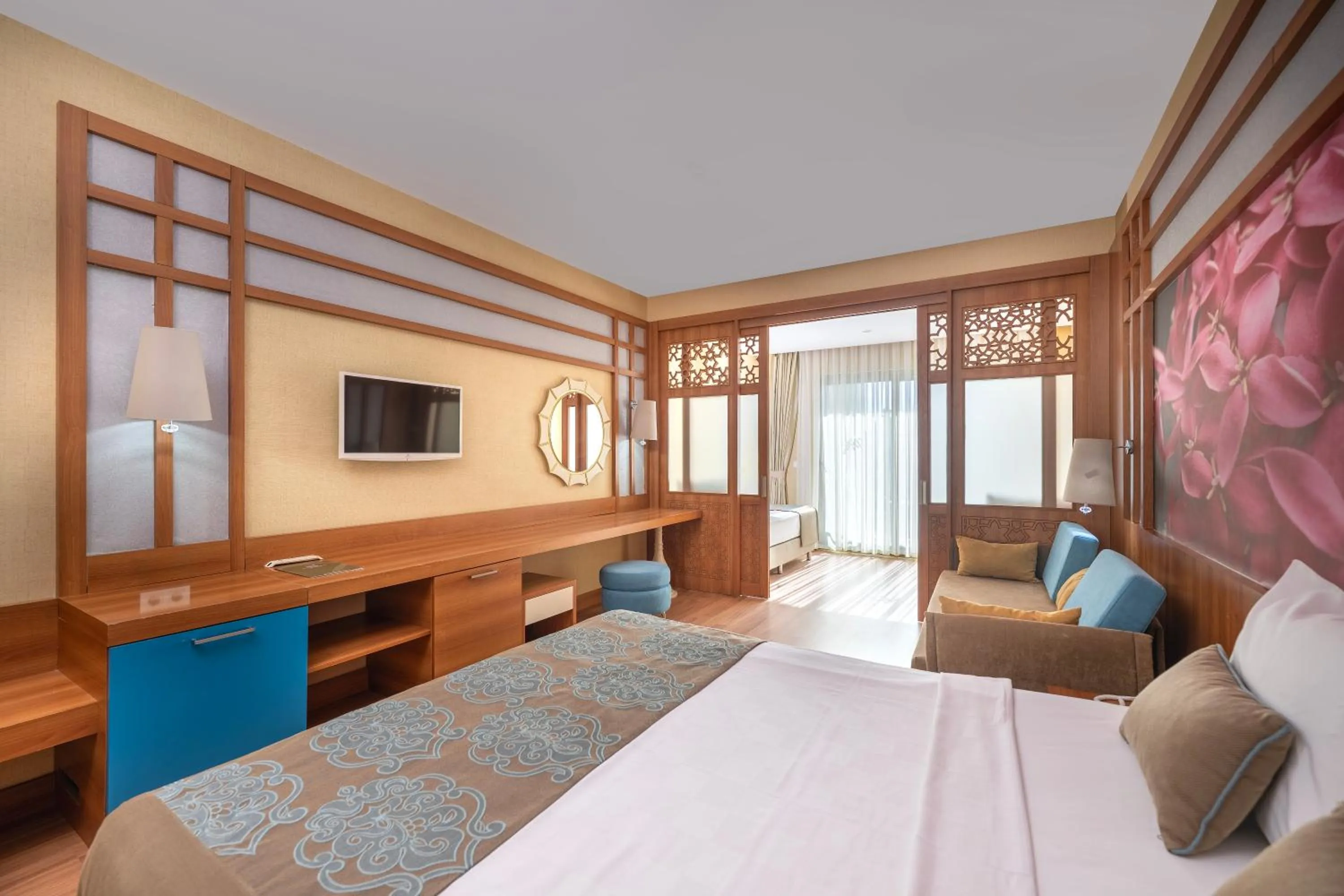 Bed in Alan Xafira Deluxe Resort & Spa-ULTRA ALL INCLUSIVE