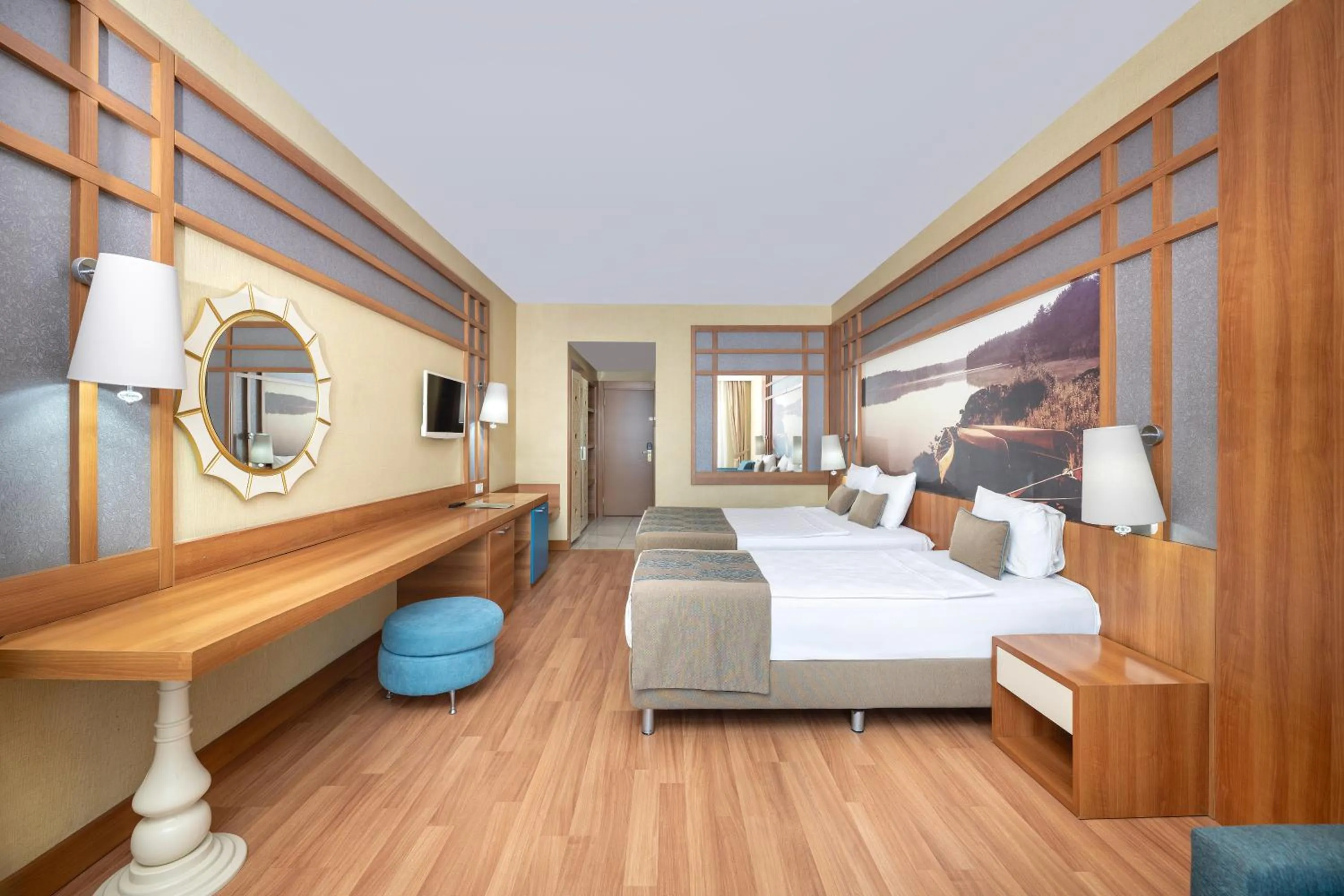 Bed in Alan Xafira Deluxe Resort & Spa-ULTRA ALL INCLUSIVE