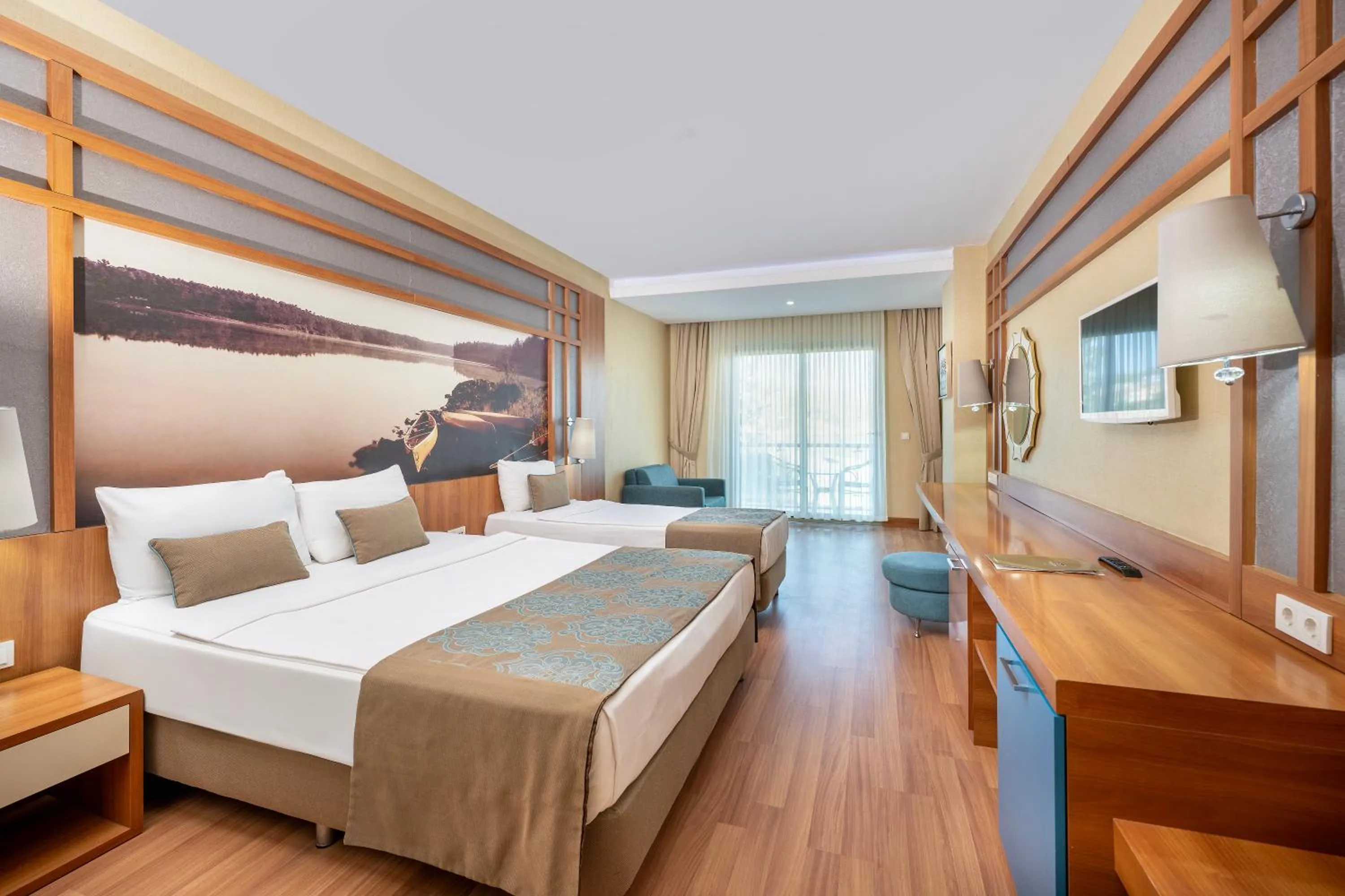 Bed in Alan Xafira Deluxe Resort & Spa-ULTRA ALL INCLUSIVE