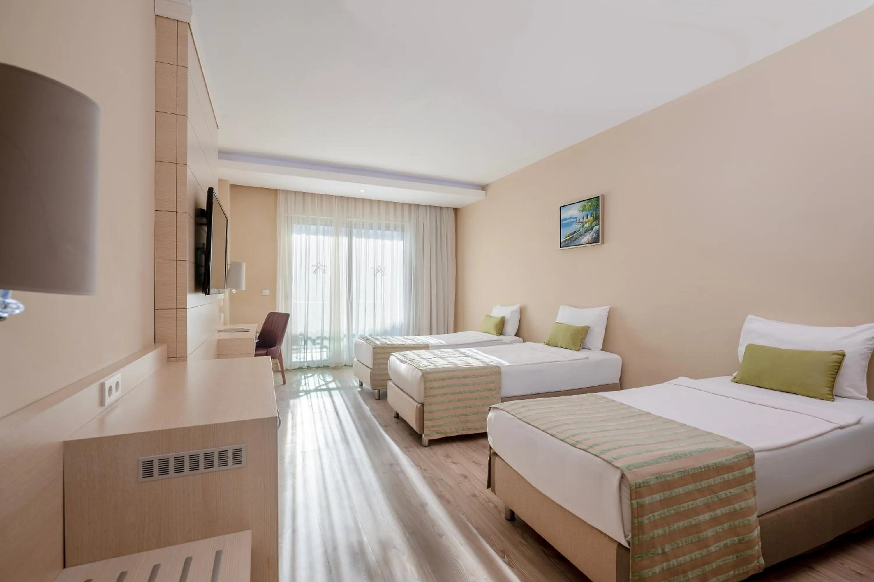 Bed in Alan Xafira Deluxe Resort & Spa-ULTRA ALL INCLUSIVE