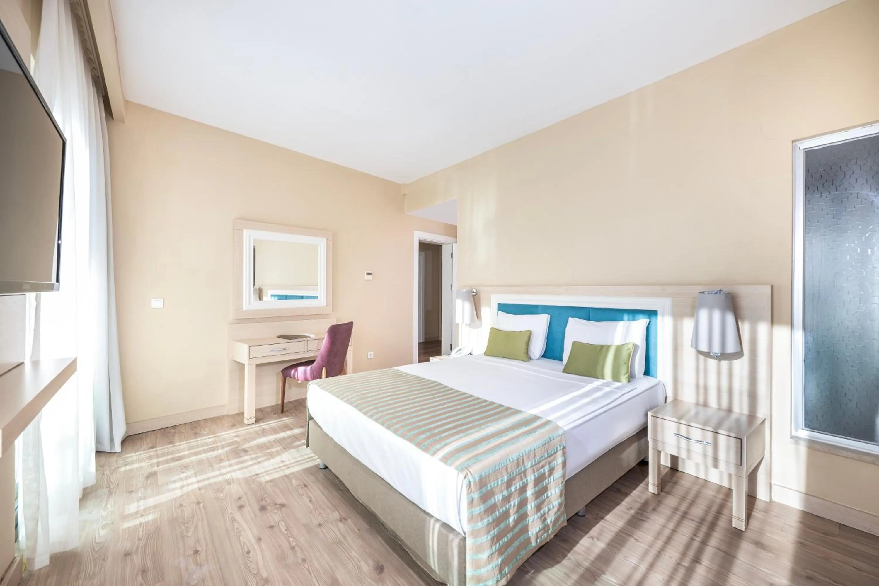 Bed in Alan Xafira Deluxe Resort & Spa-ULTRA ALL INCLUSIVE