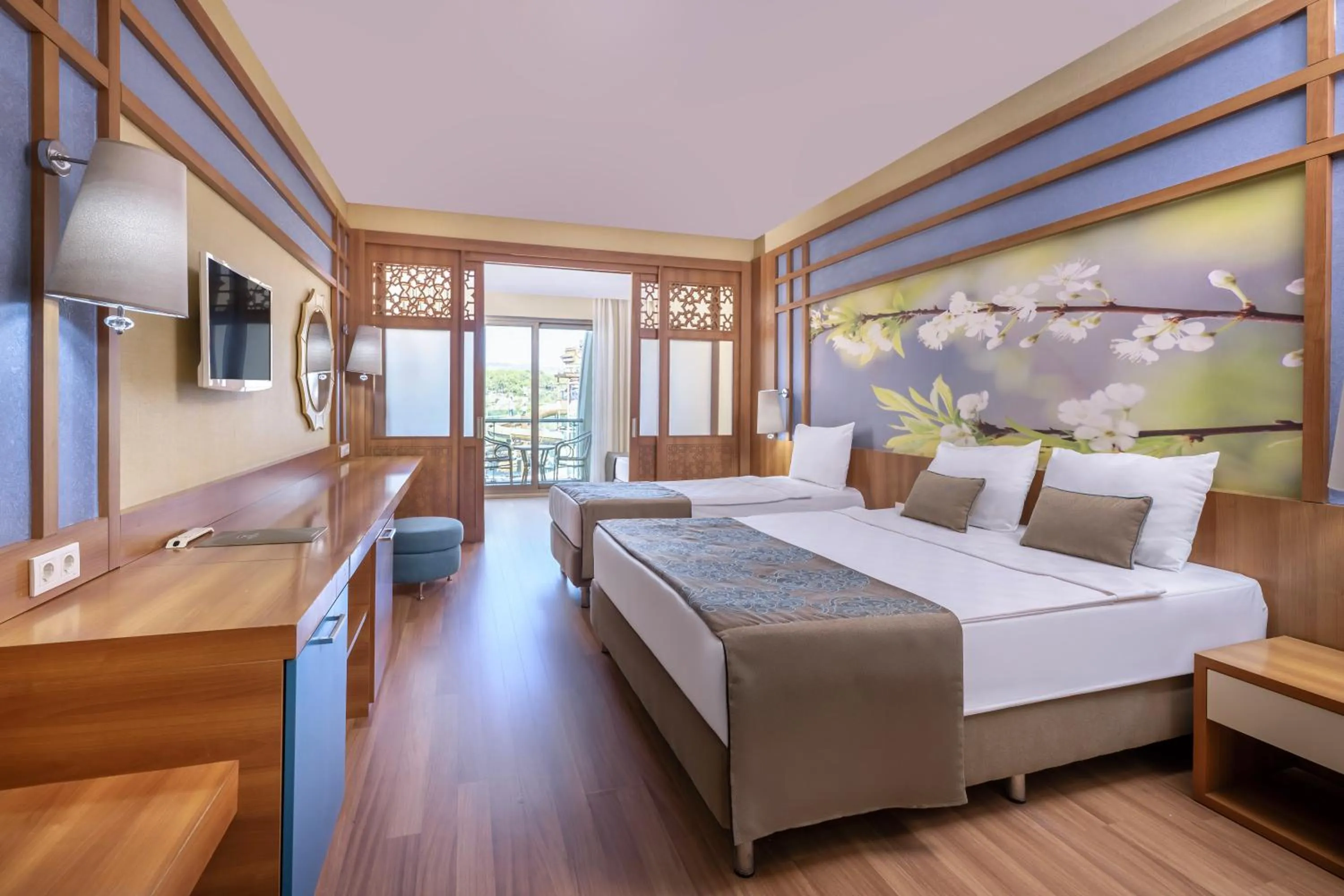 Bed in Alan Xafira Deluxe Resort & Spa-ULTRA ALL INCLUSIVE