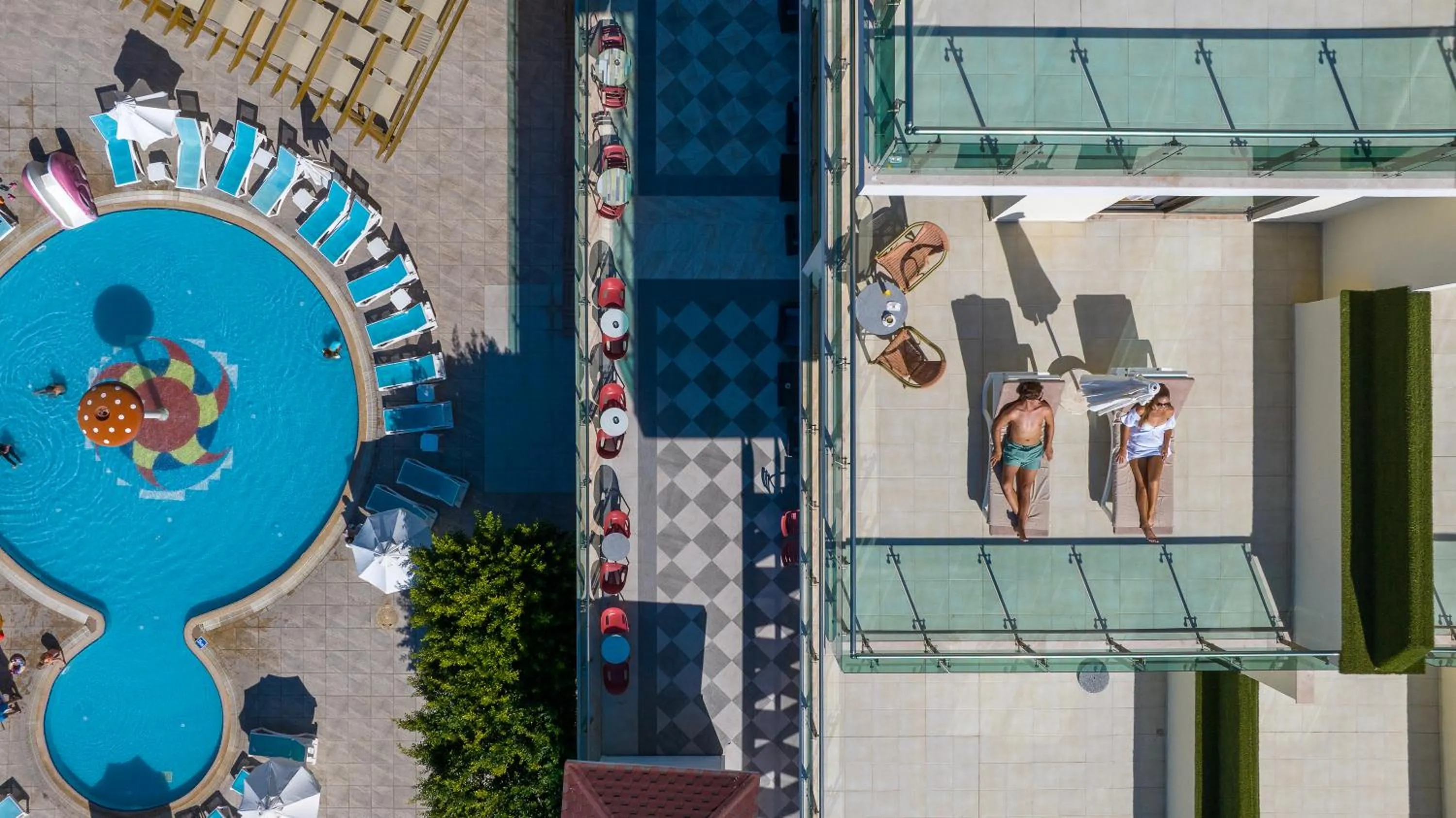 Swimming pool in Alan Xafira Deluxe Resort & Spa-ULTRA ALL INCLUSIVE