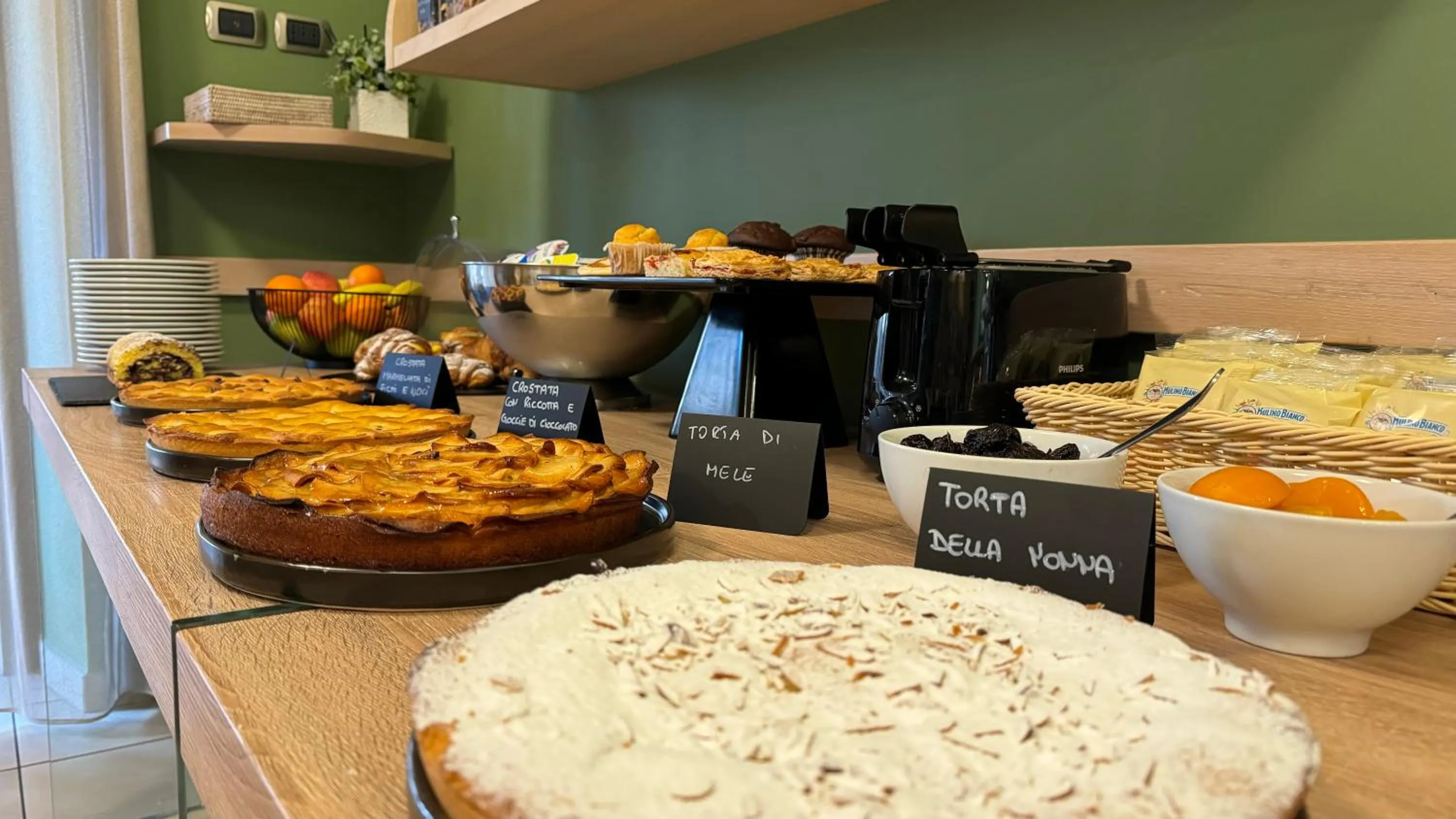 Buffet breakfast in Hotel Cladan