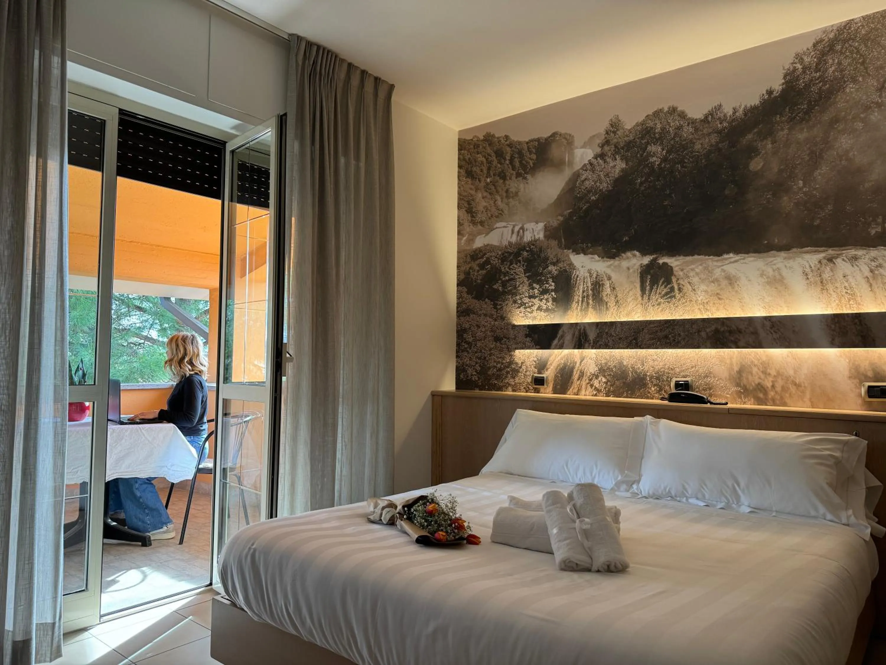 Bedroom, Bed in Hotel Cladan