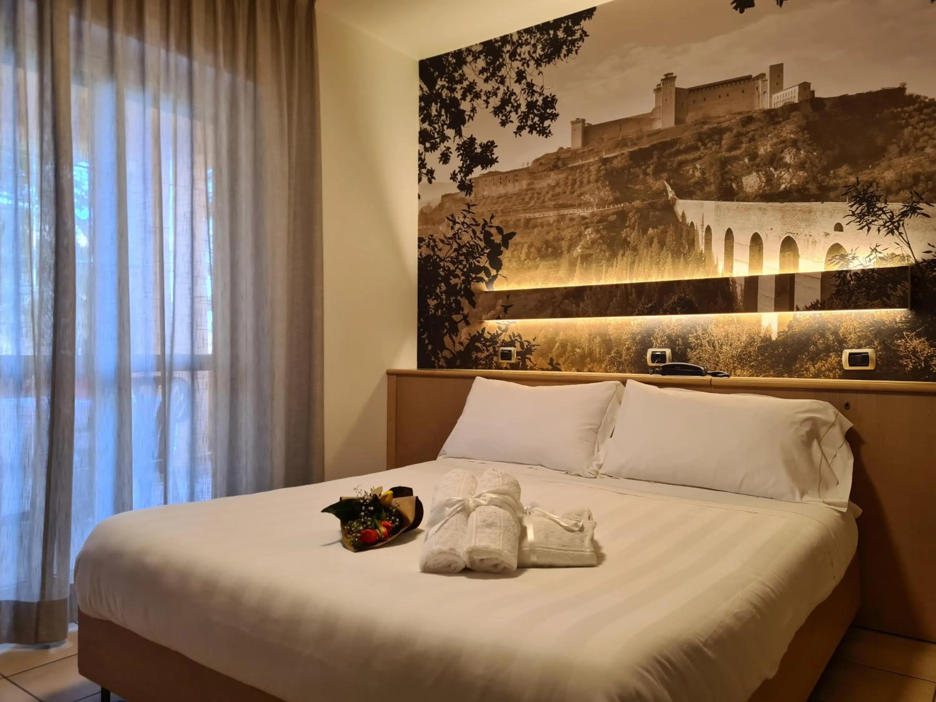 Bedroom, Bed in Hotel Cladan