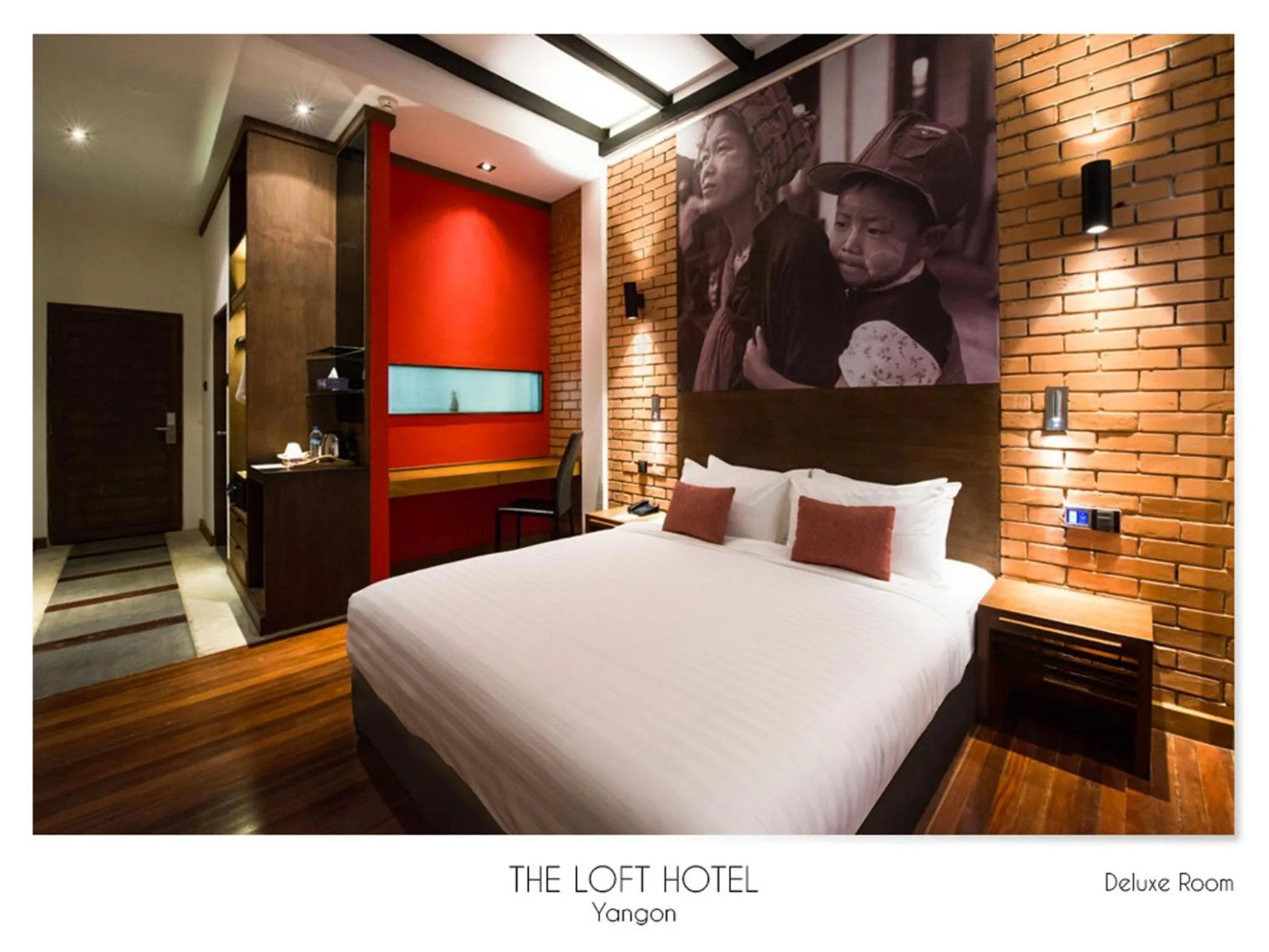 Shower, Bed in The Loft Hotel Downtown Yangon