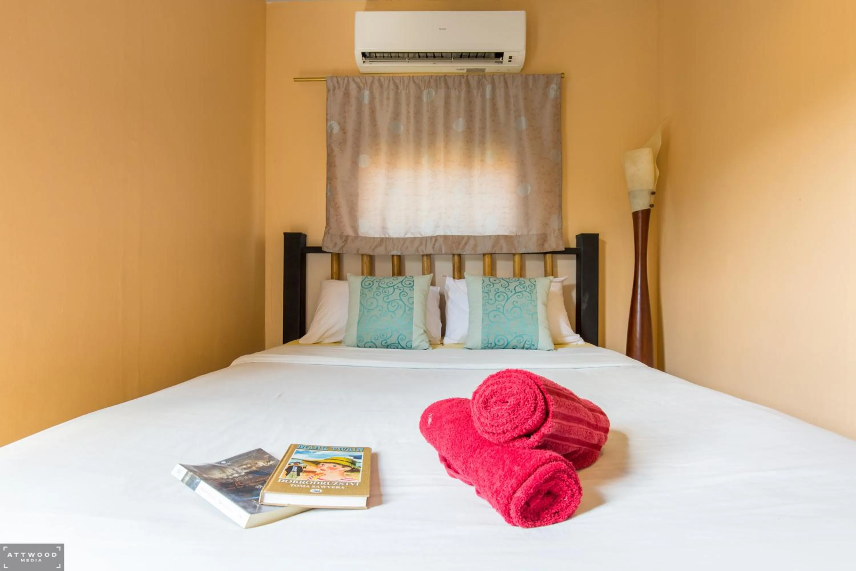 Bed in Samui Star Guesthouse