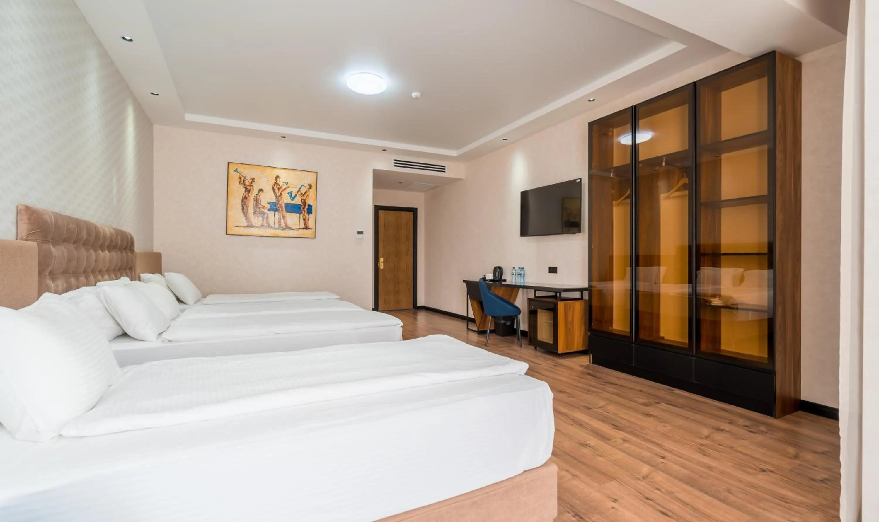 Bed in Olympus Hotel By Umbrella