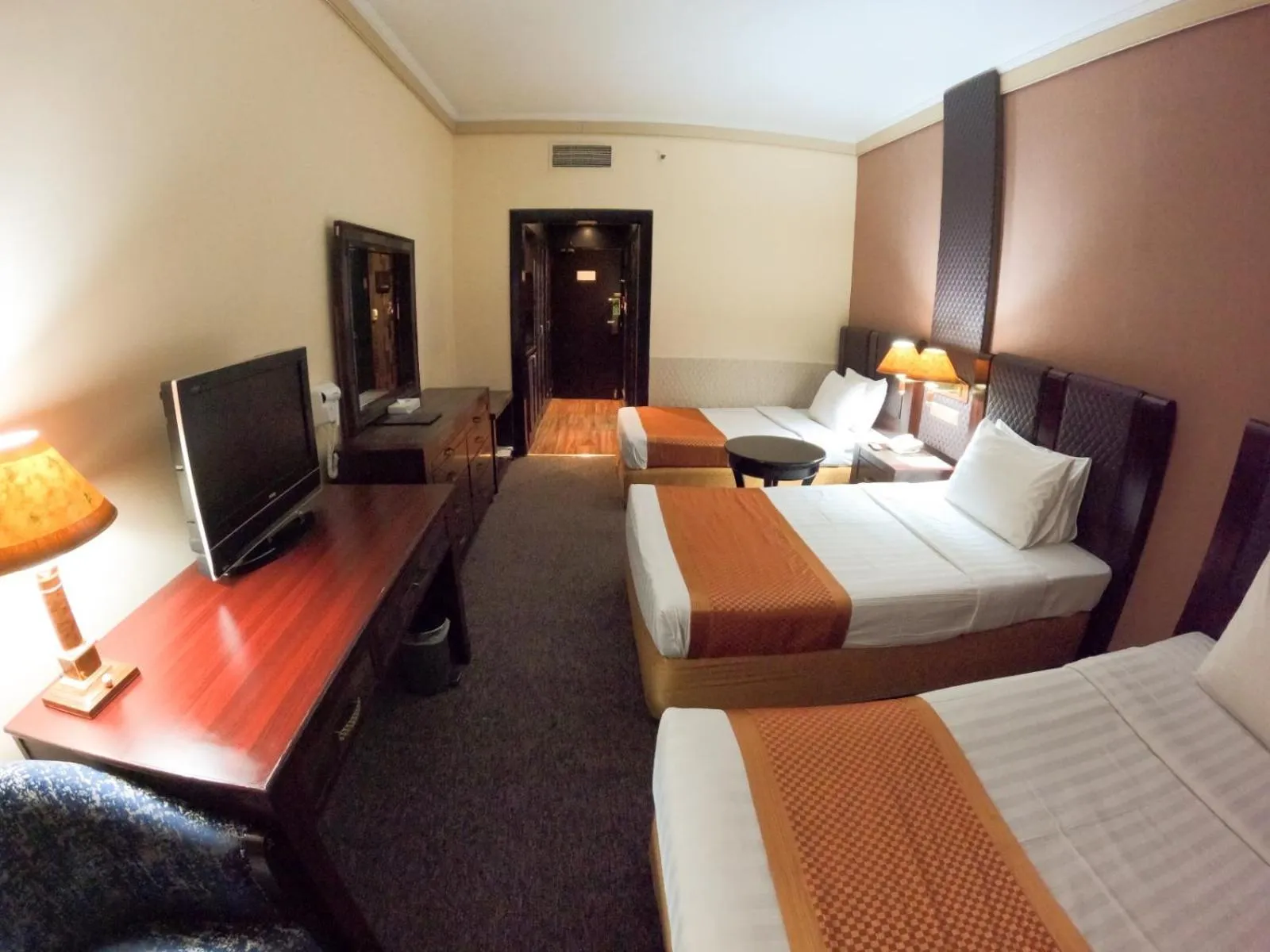 Bed in Knight Armour Hotel