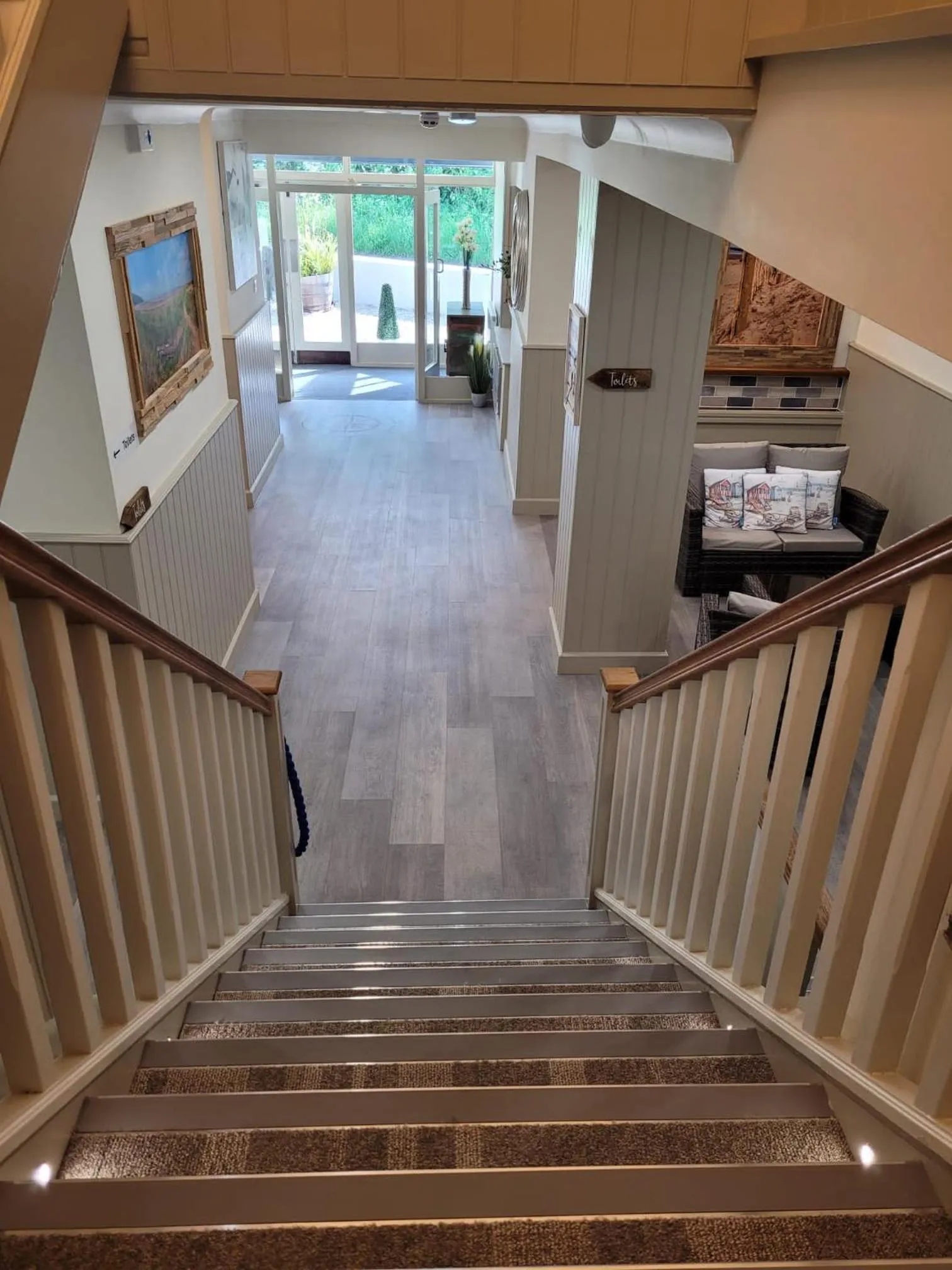 Lobby or reception in South Sands Hotel