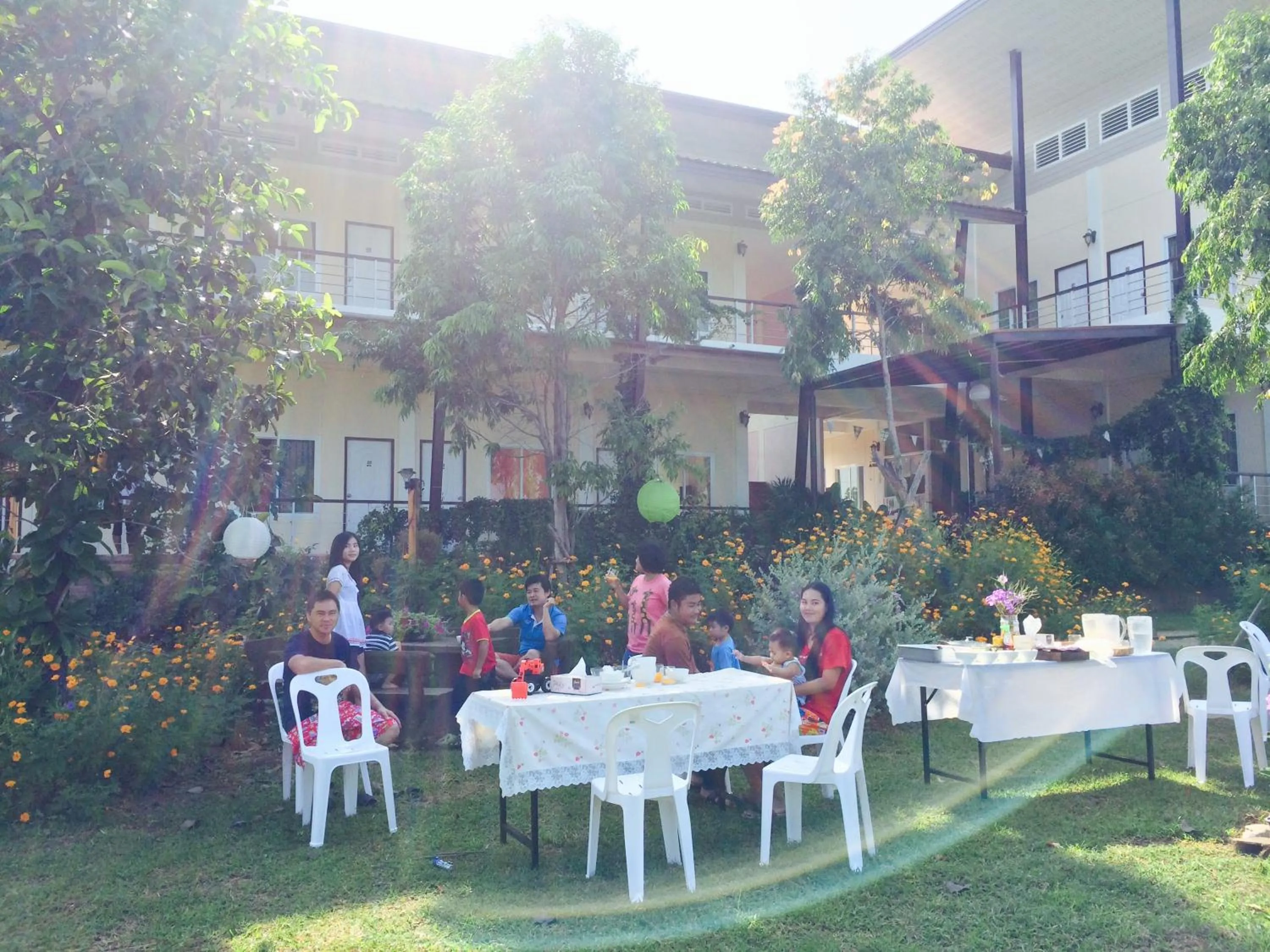 Garden in Thorfun Guesthouse in the Garden
