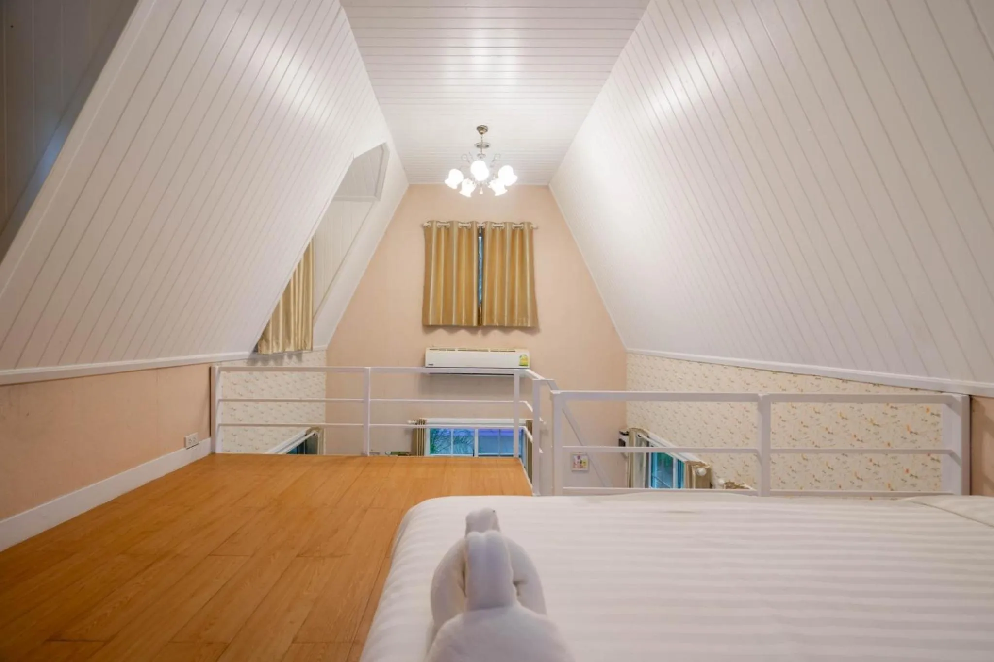 Bed in Puprai Tarnnarm Resort