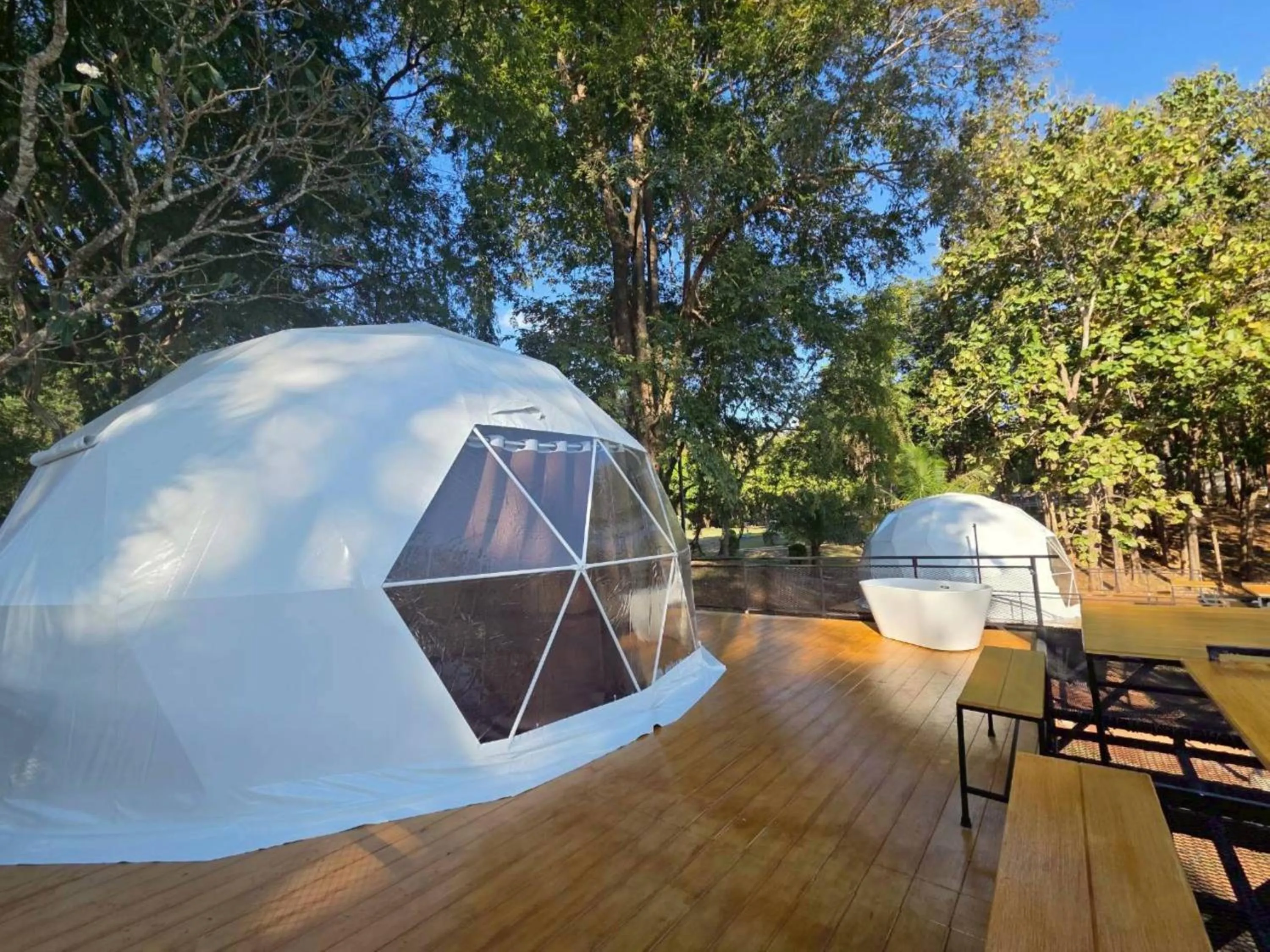 Patio in Puprai Tarnnarm Resort