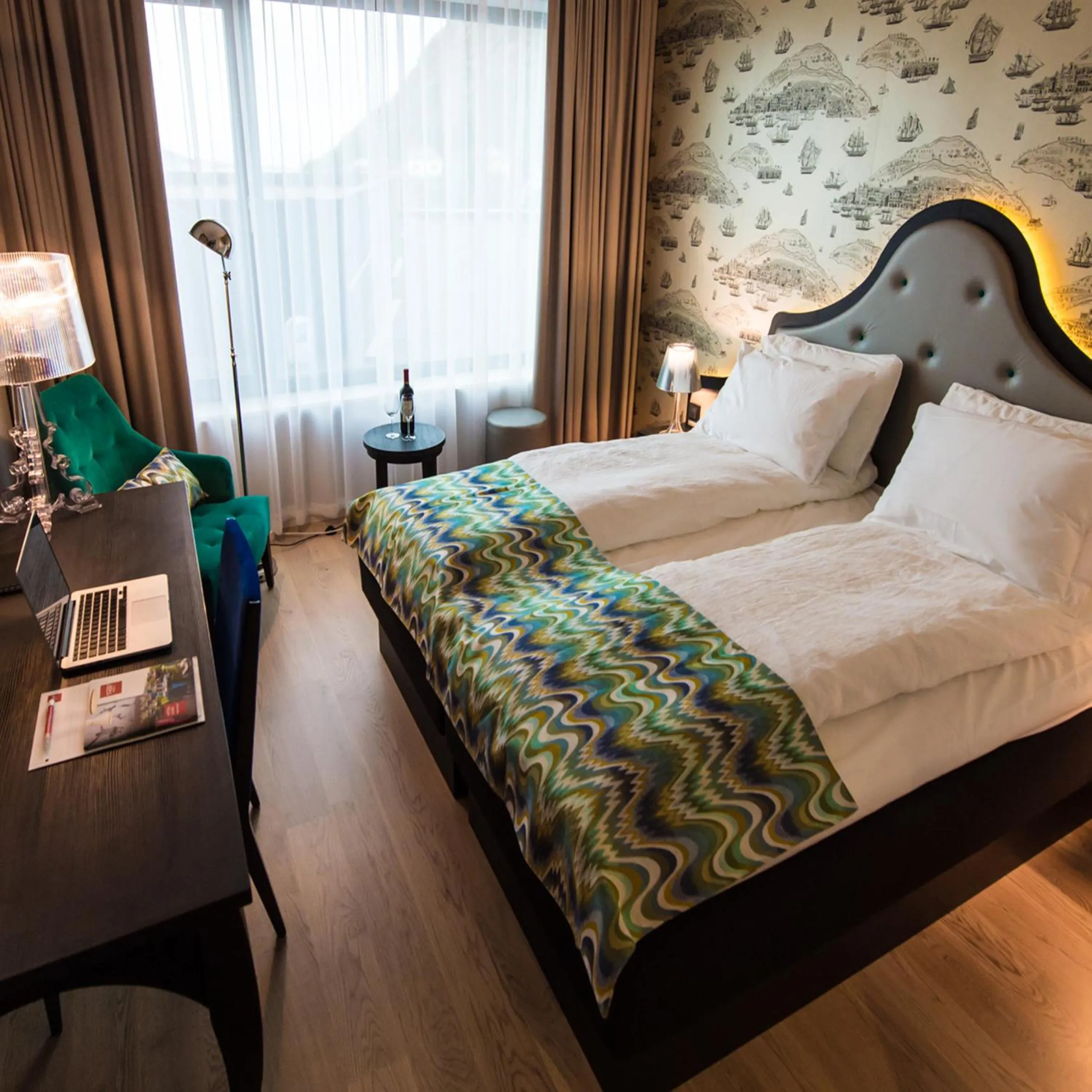 Bed in Thon Hotel Fosnavåg