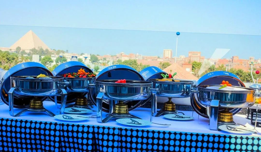 Twin Room with Mountain View in Pyramids Chillout Hotel