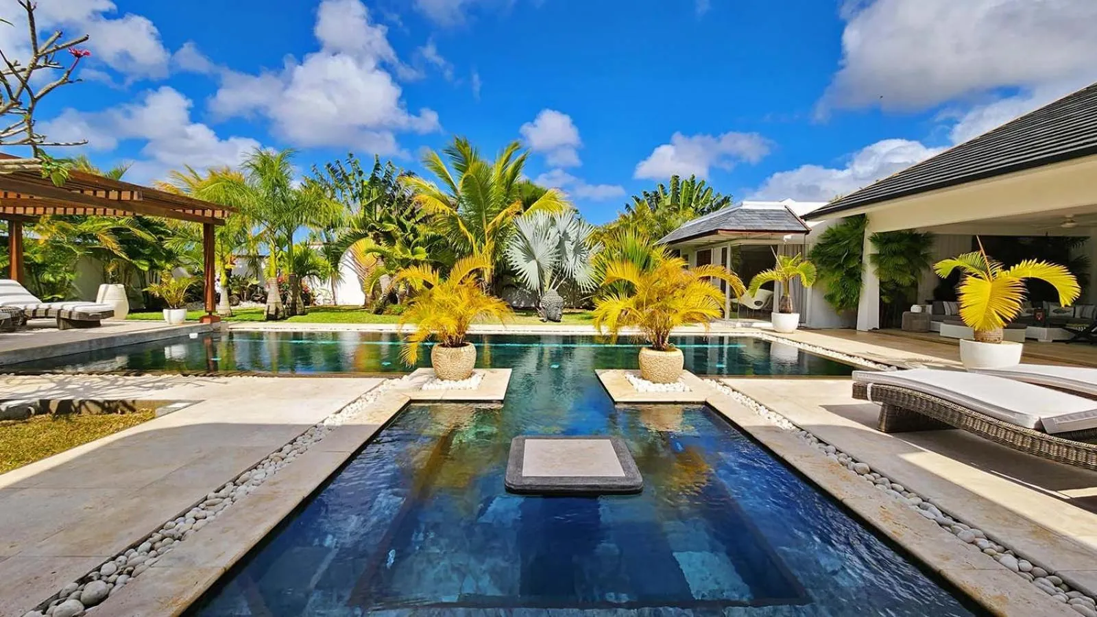 Patio in Clos du Littoral by Fine & Country