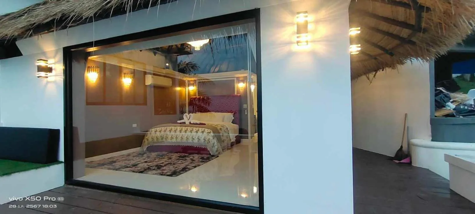 Bed in Clear View Resort