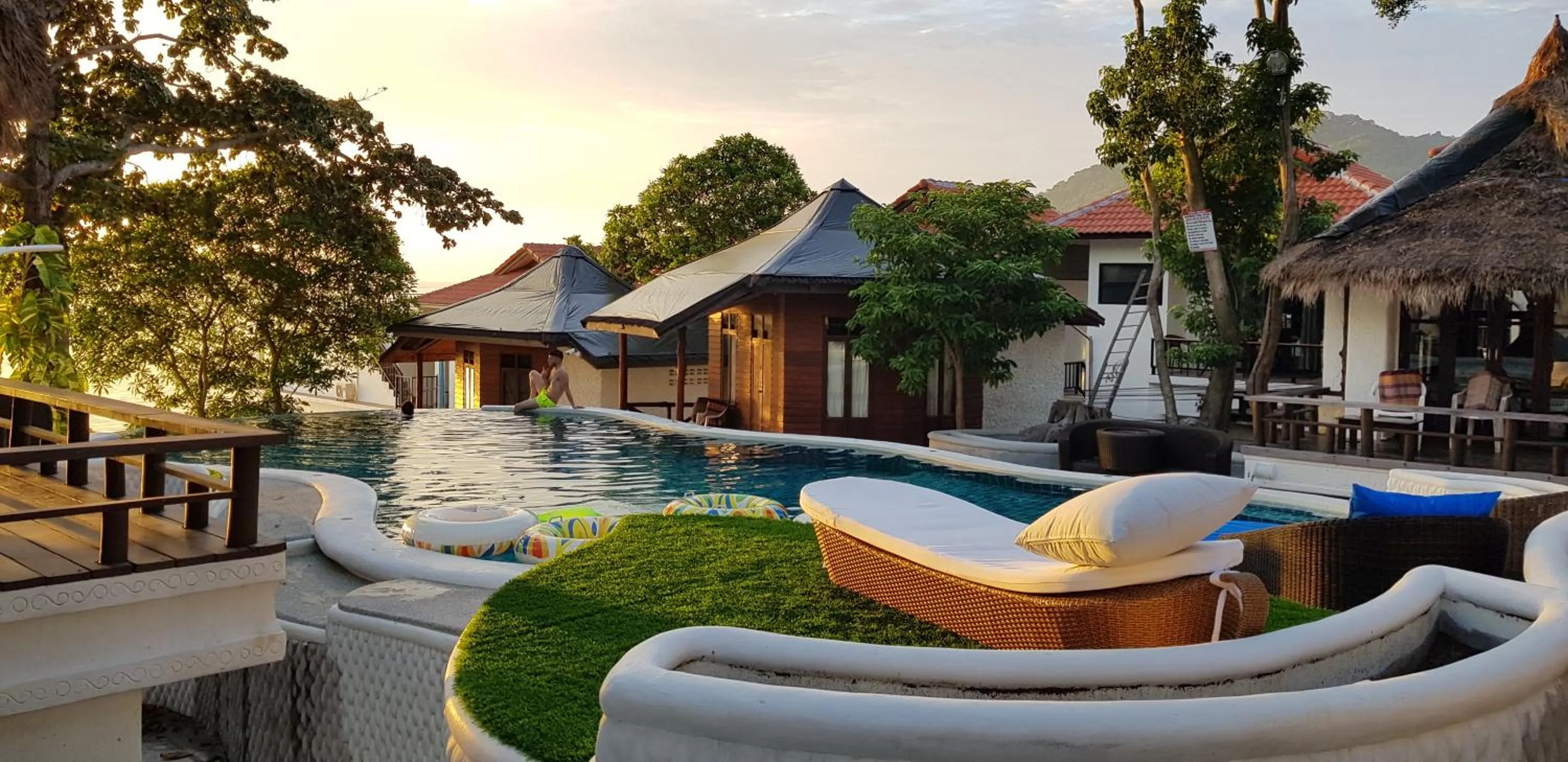 Natural landscape in Clear View Resort