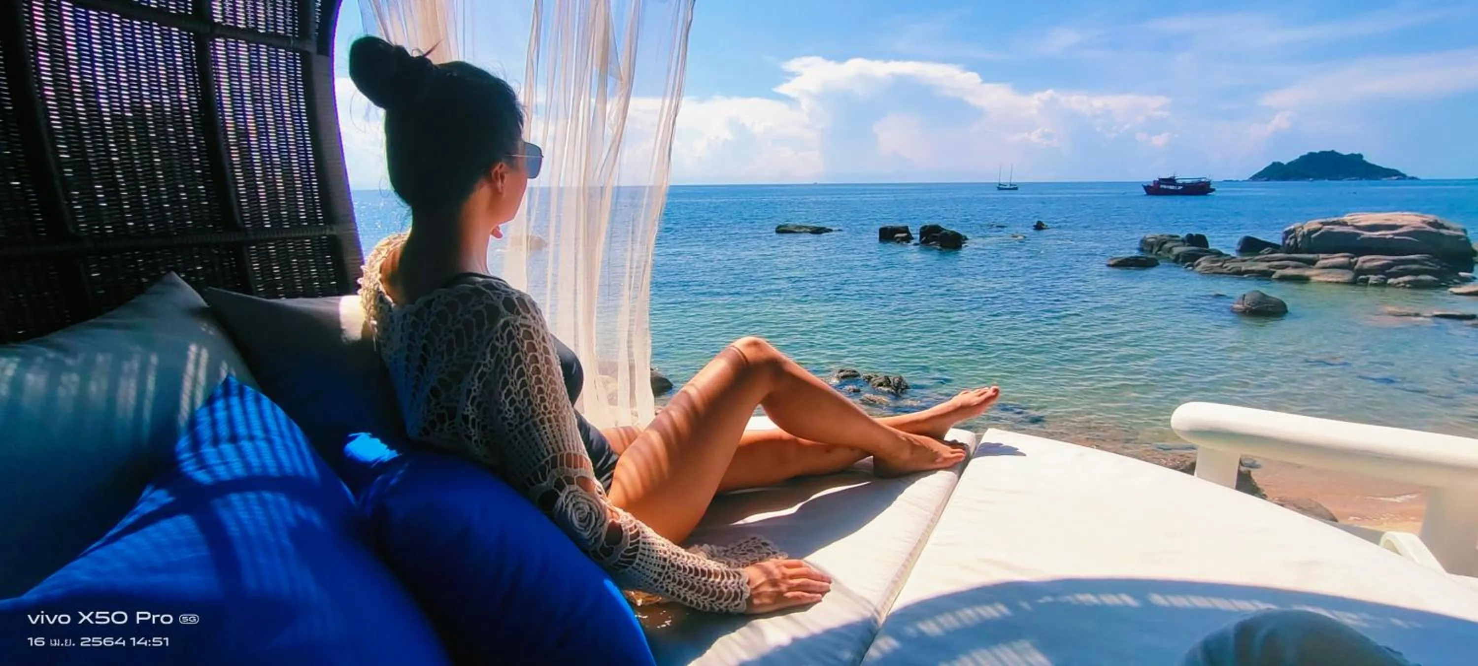 People in Clear View Resort