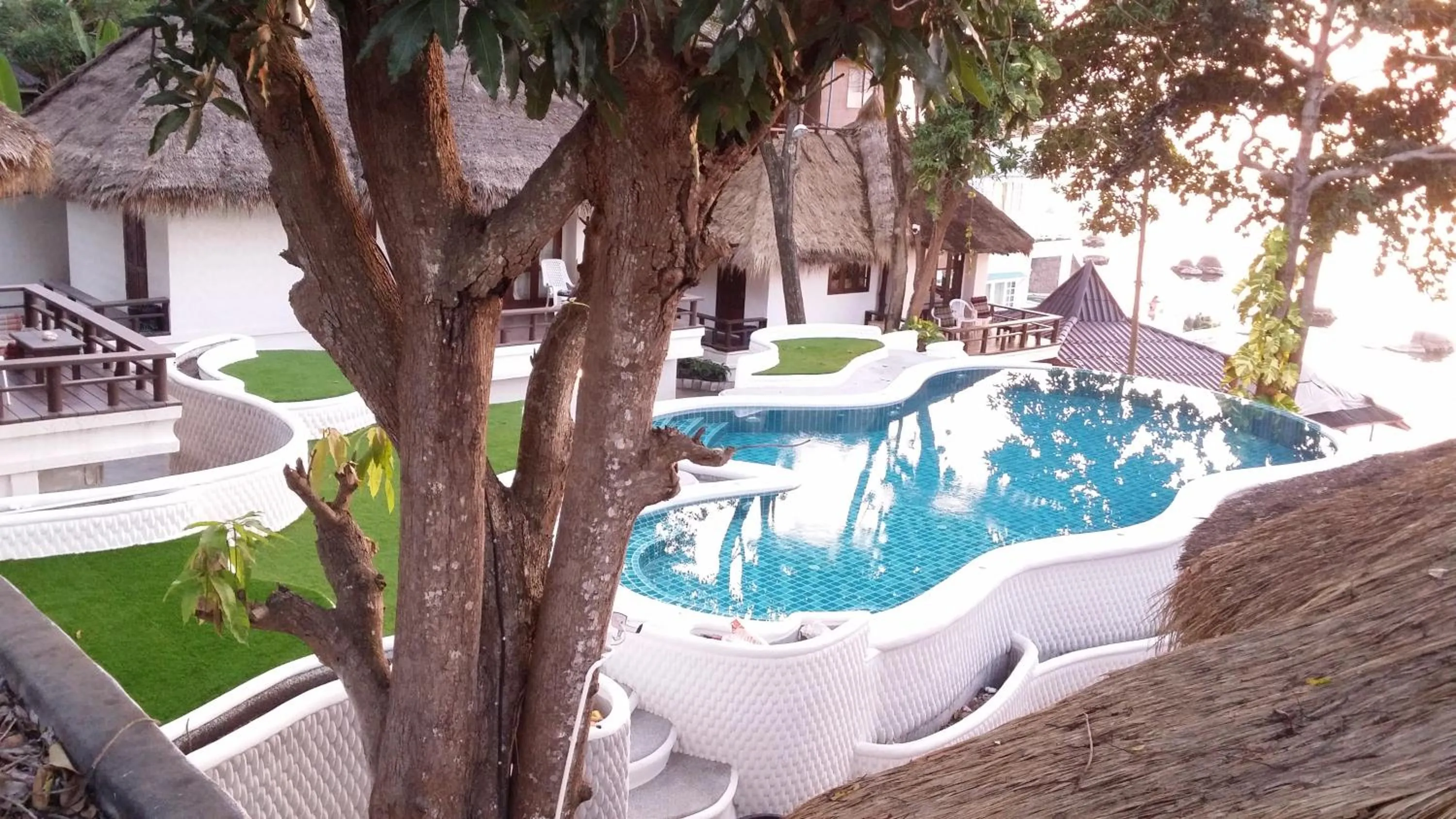 Pool view in Clear View Resort