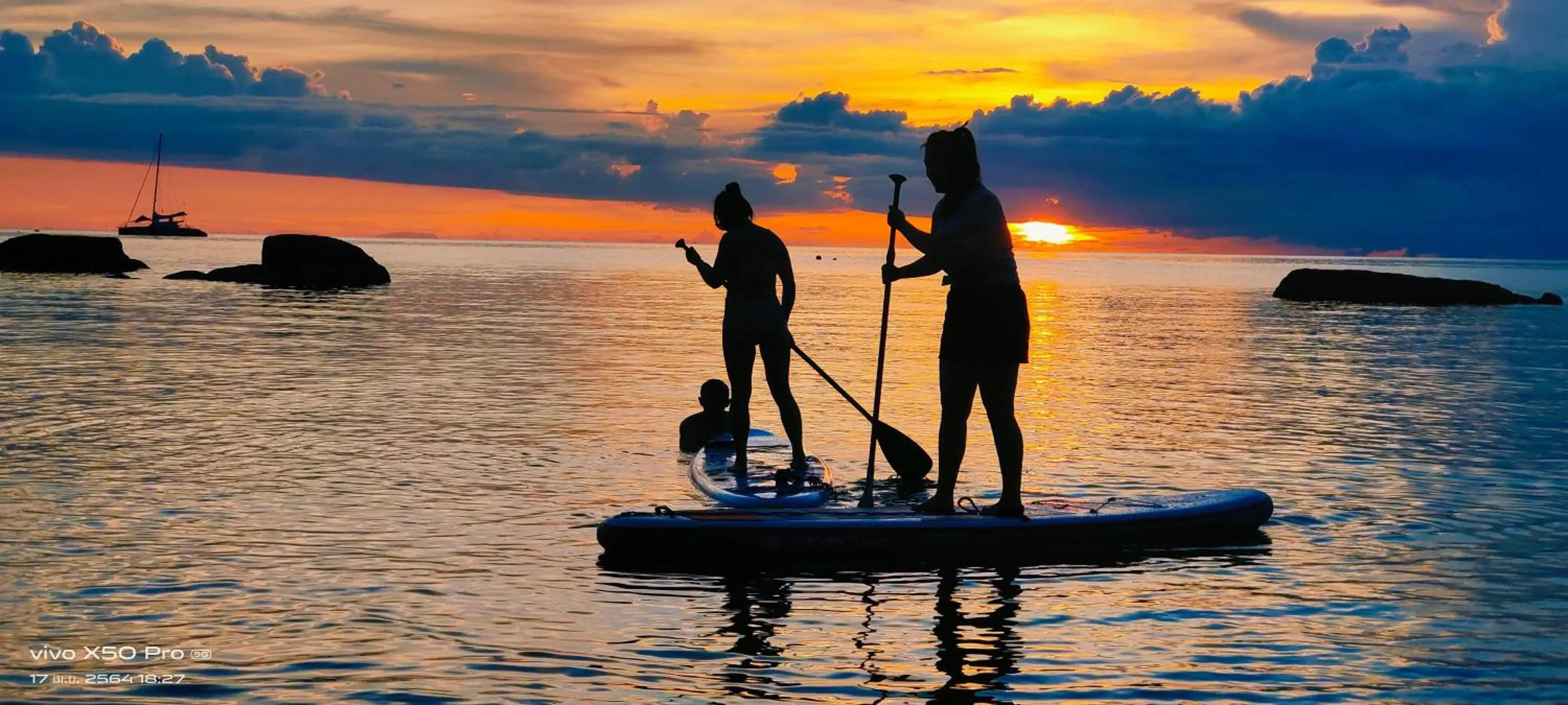 People in Clear View Resort